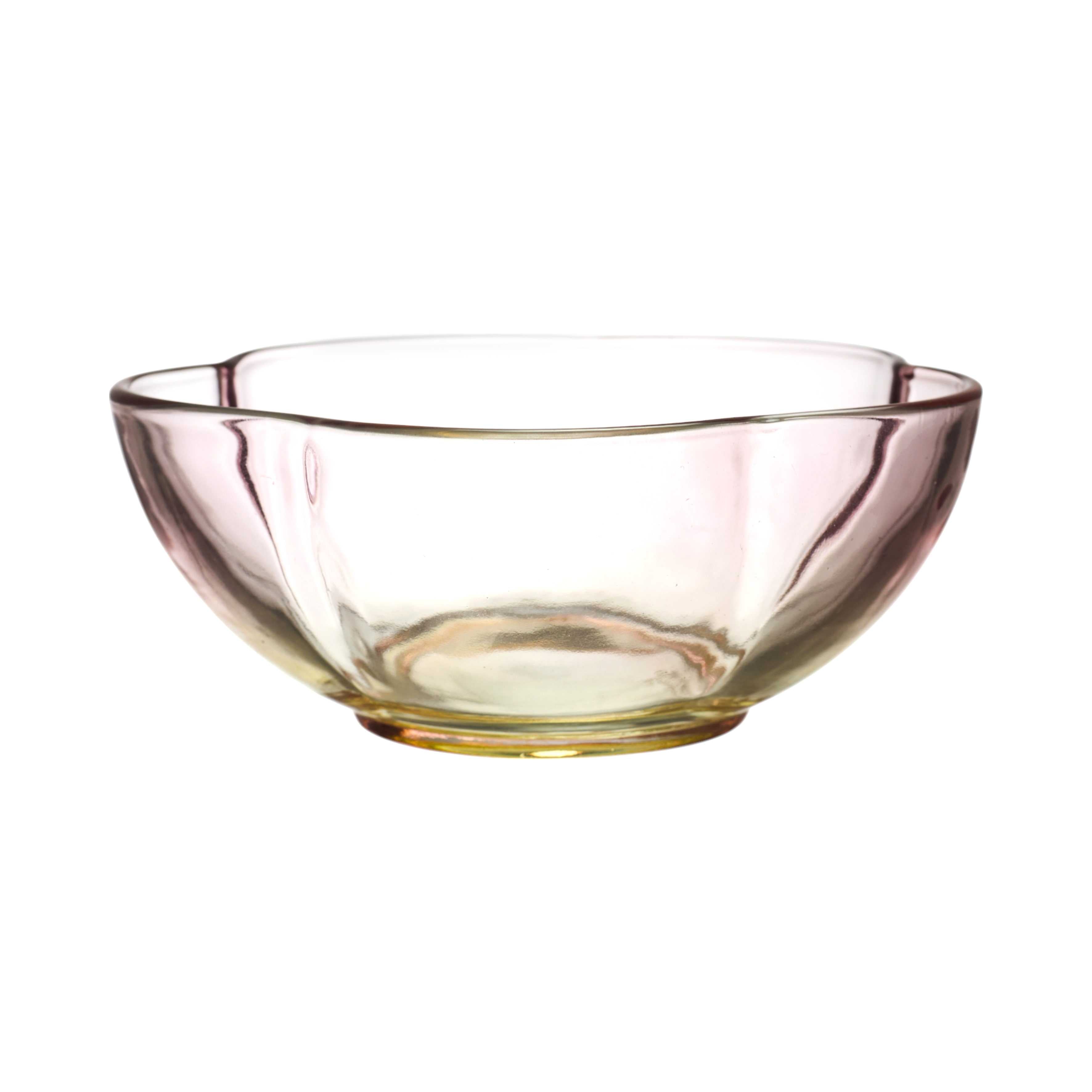 Coupelle en verre coloré dégradé