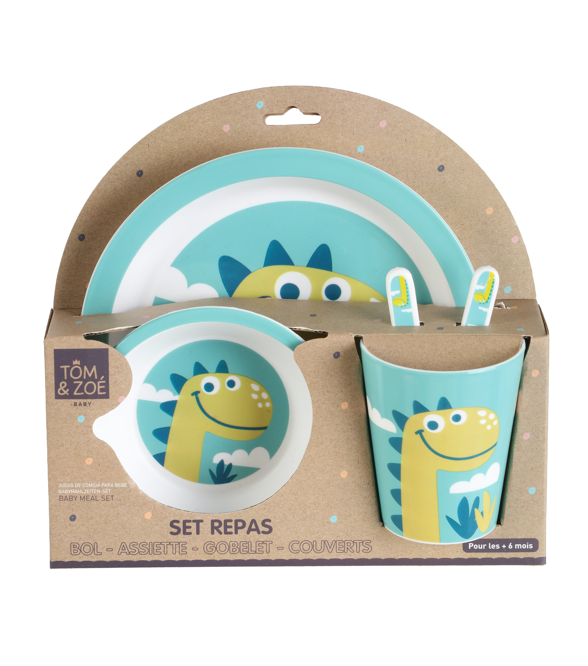 Set déjeuner enfant  - Bleu