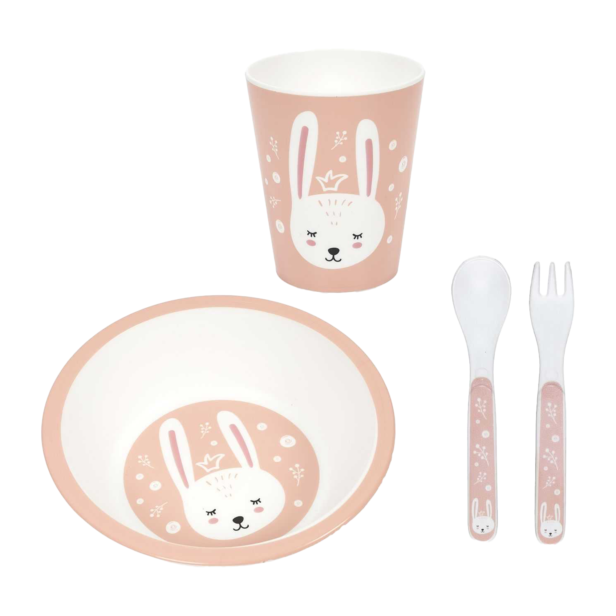 Set déjeuner enfant  - Rose