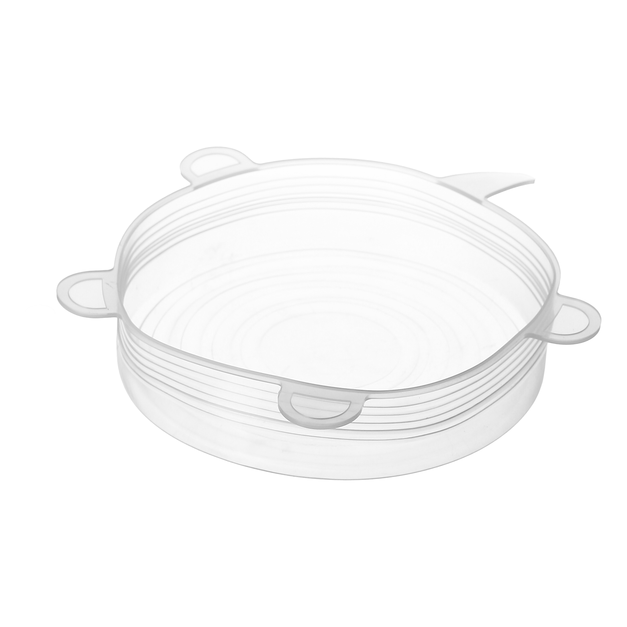 6 couvercles de conservation en silicone