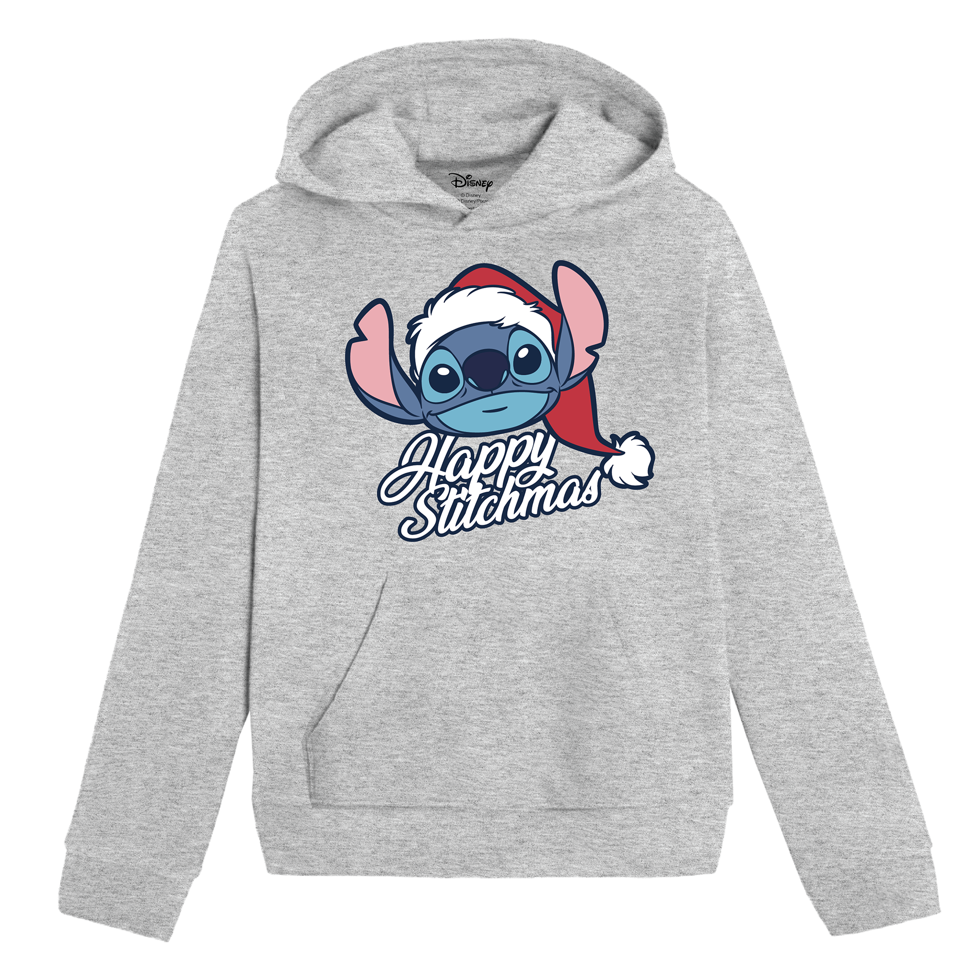 Sweat à capuche de Noël licence 4/12 ans - Rouge