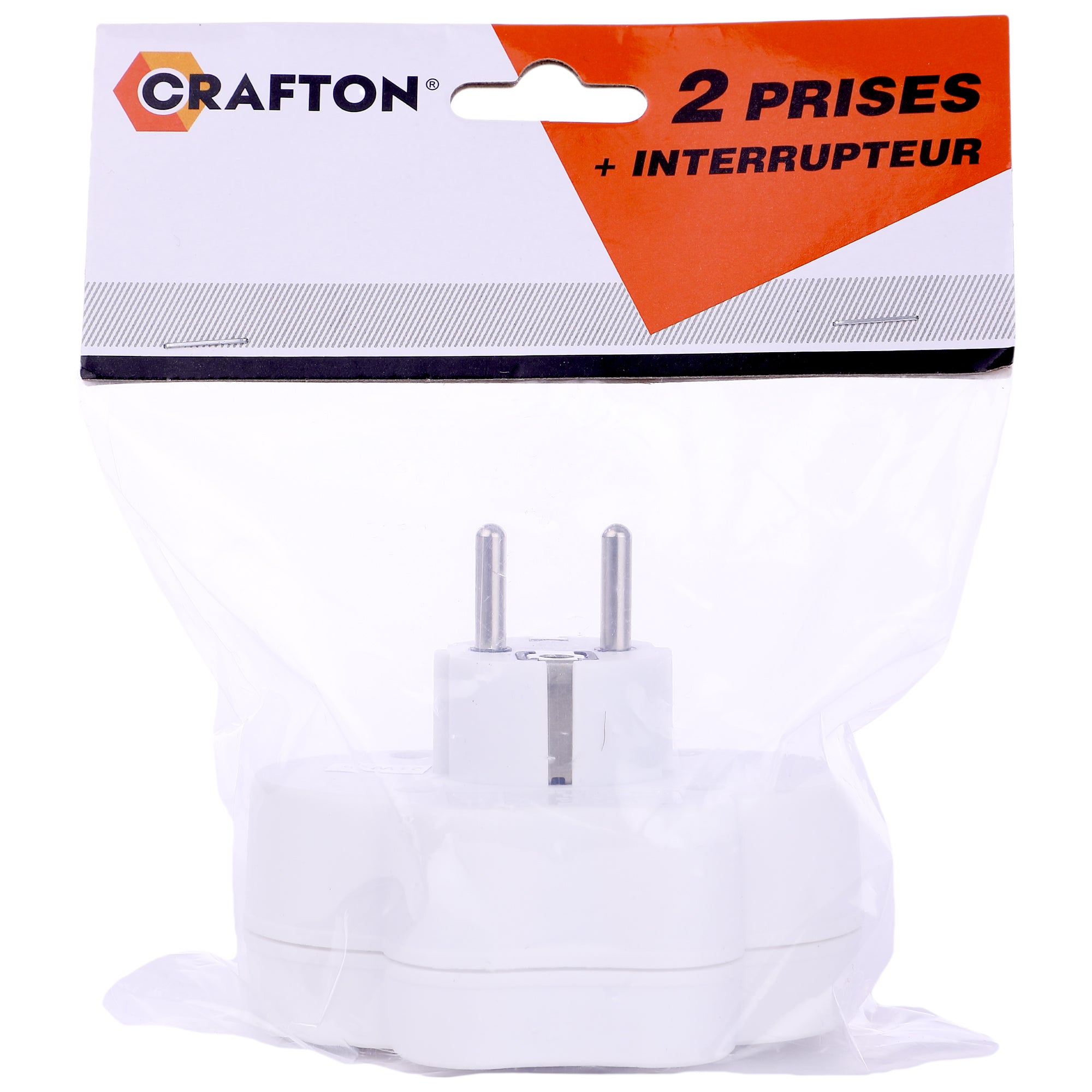 Multiprise 2 x 16A avec interrupteur