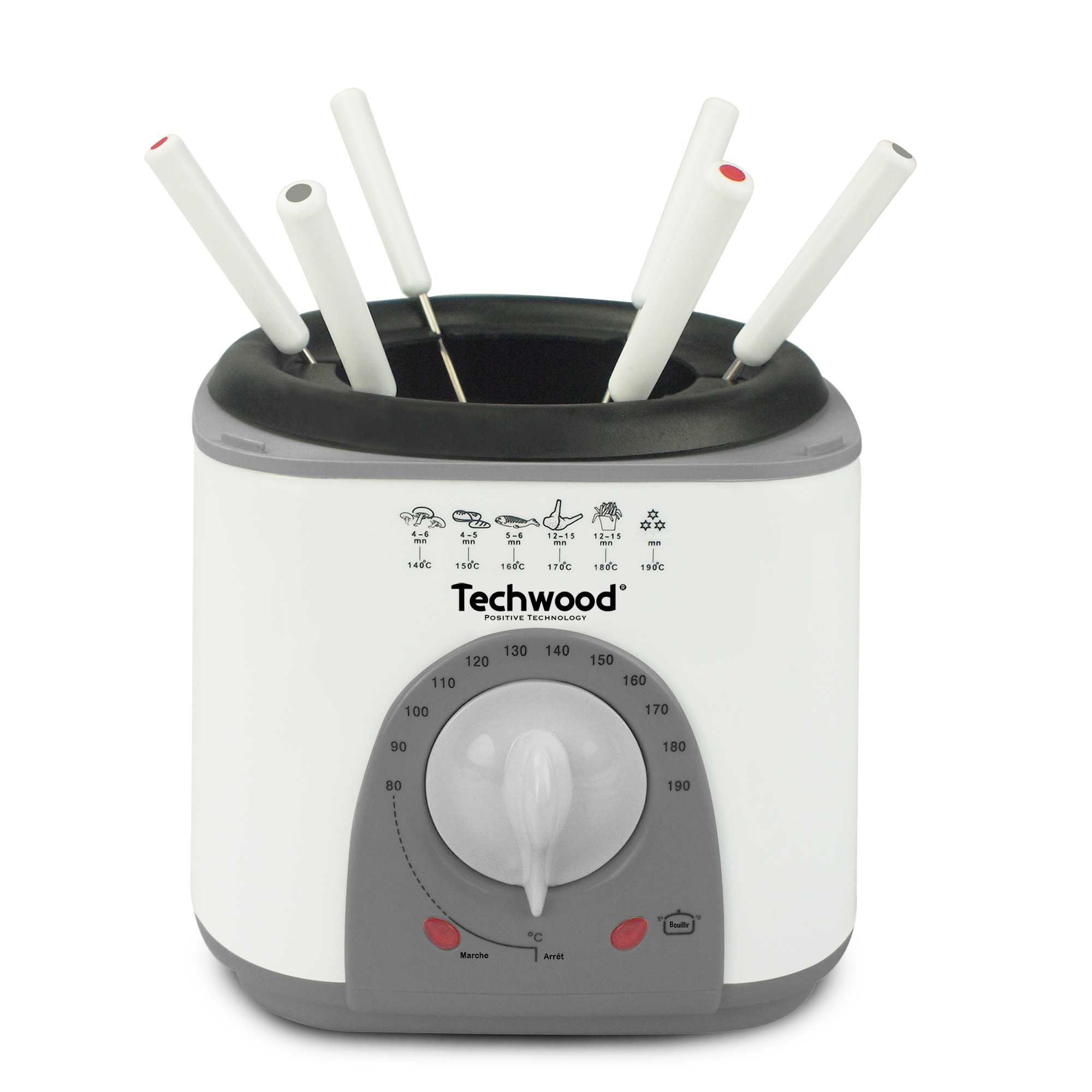 Fondue et friteuse 6 personnes  1L