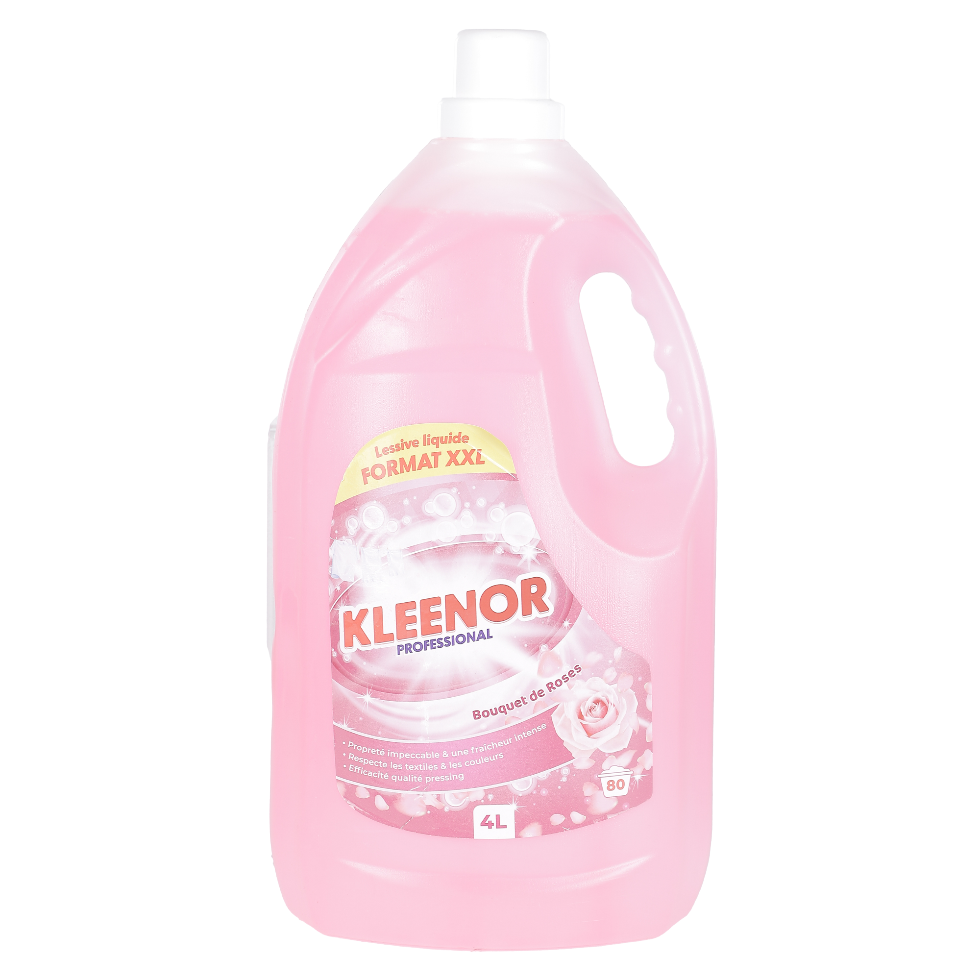 84 doses de lessive liquide bouquet de roses