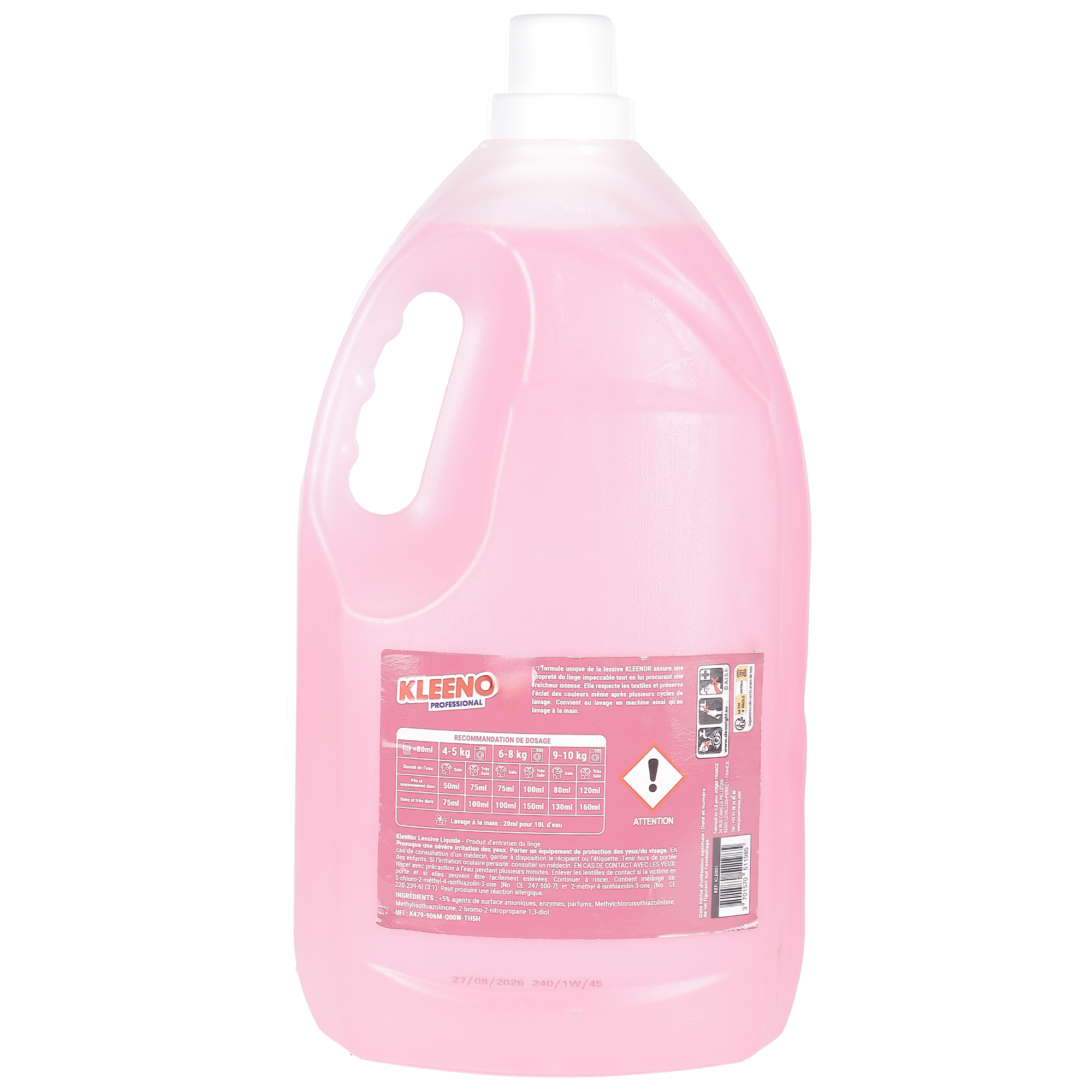 84 doses de lessive liquide bouquet de roses