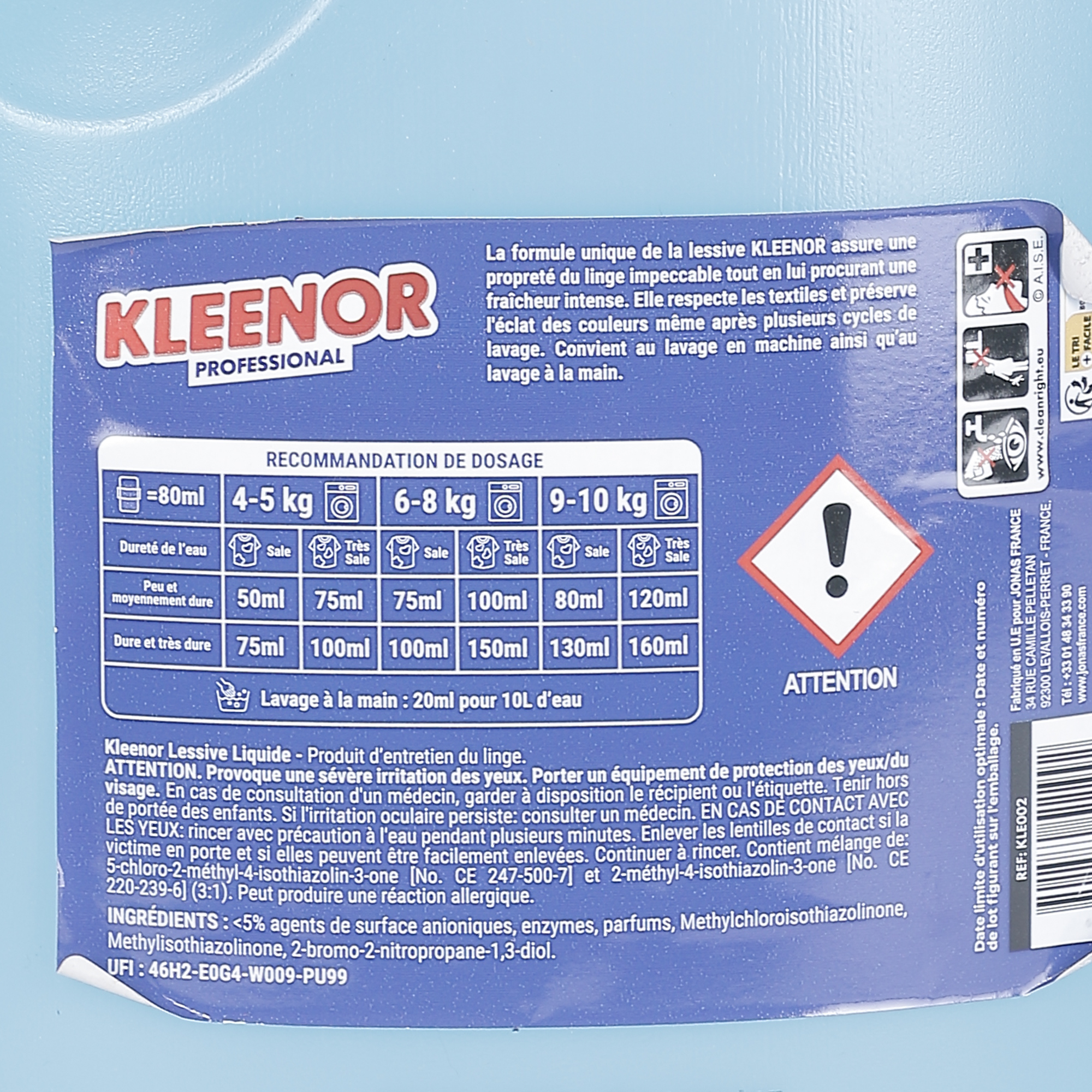 84 doses de lessives liquide action complète