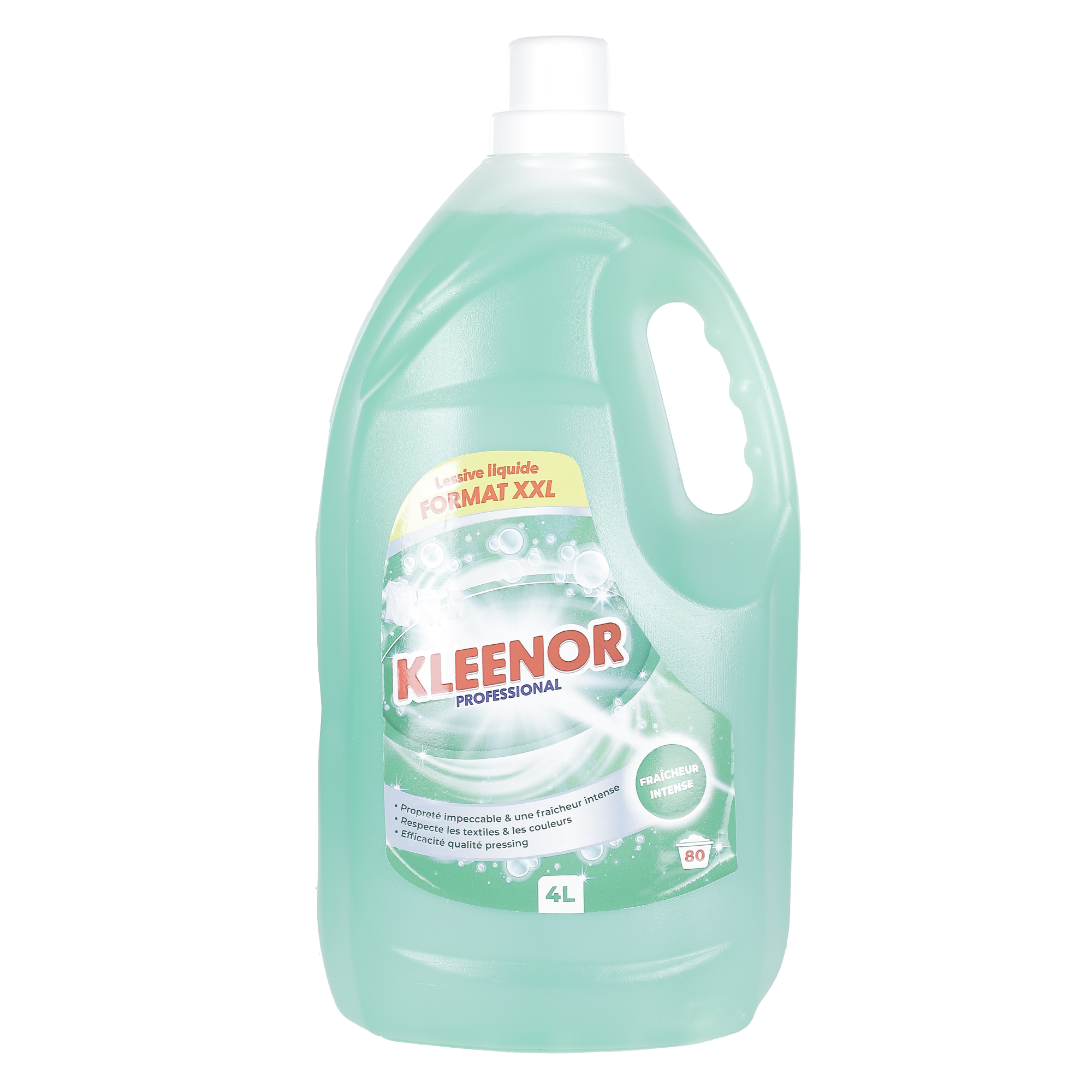 80 doses de lessive liquide fraîcheur intense
