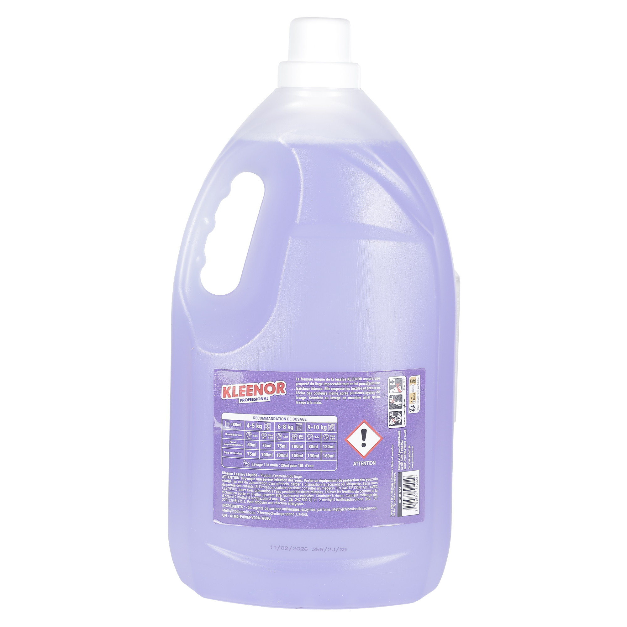 84 doses de lessive liquide jardin de Provence