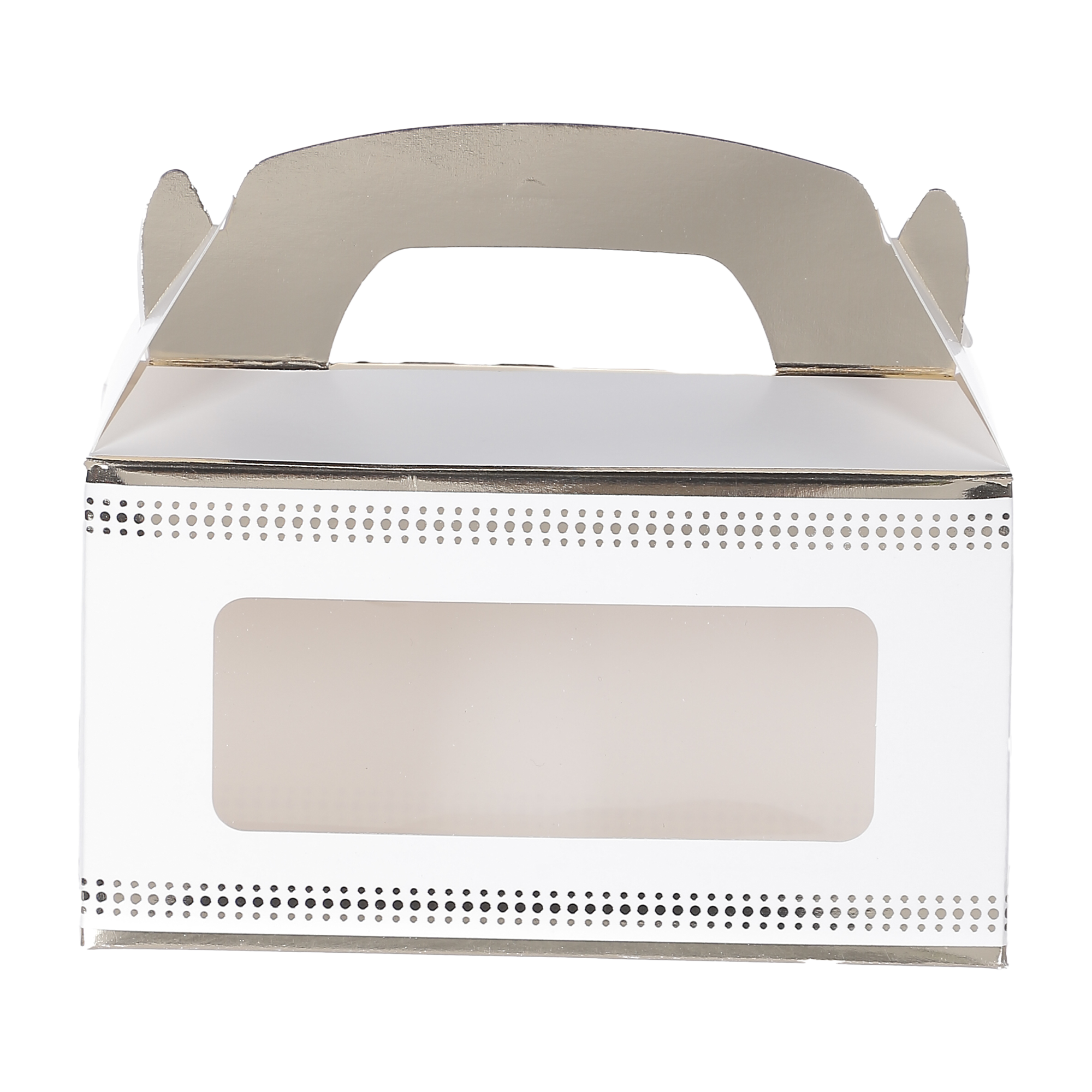 Boîte papier gourmandise cérémonie avec fenêtre x3