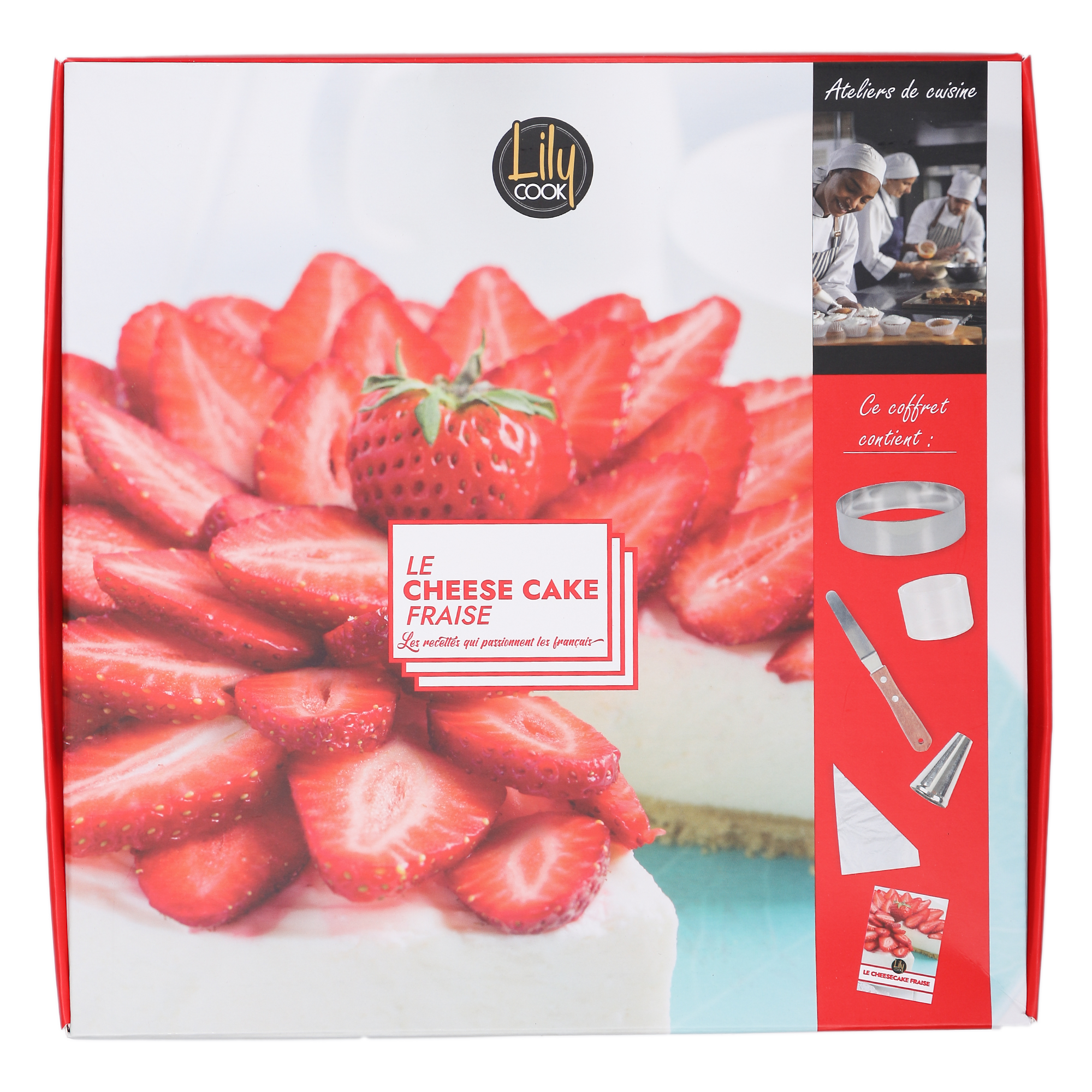 Coffret pâtisserie pour Cheesecake