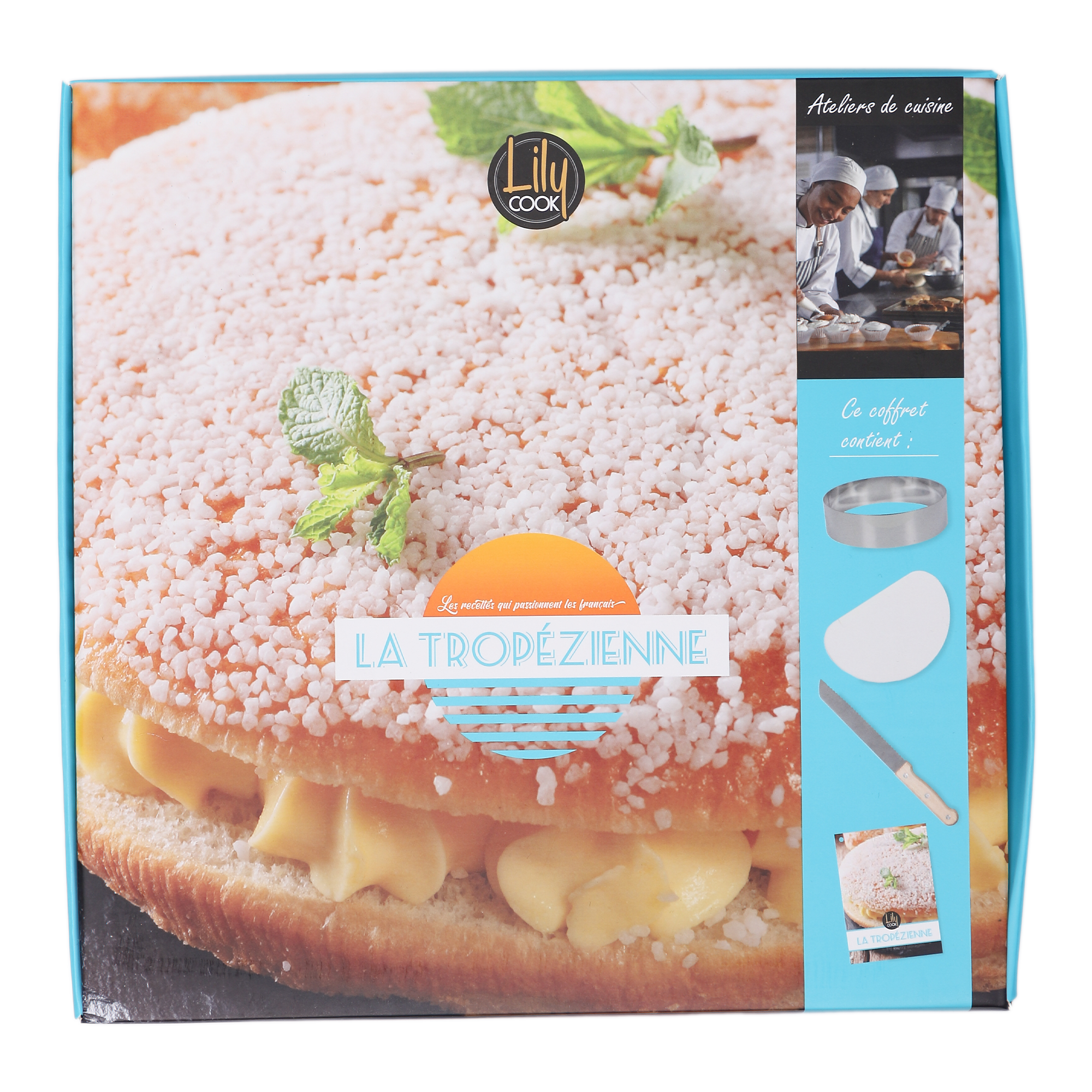 Coffret pâtisserie pour tropézienne