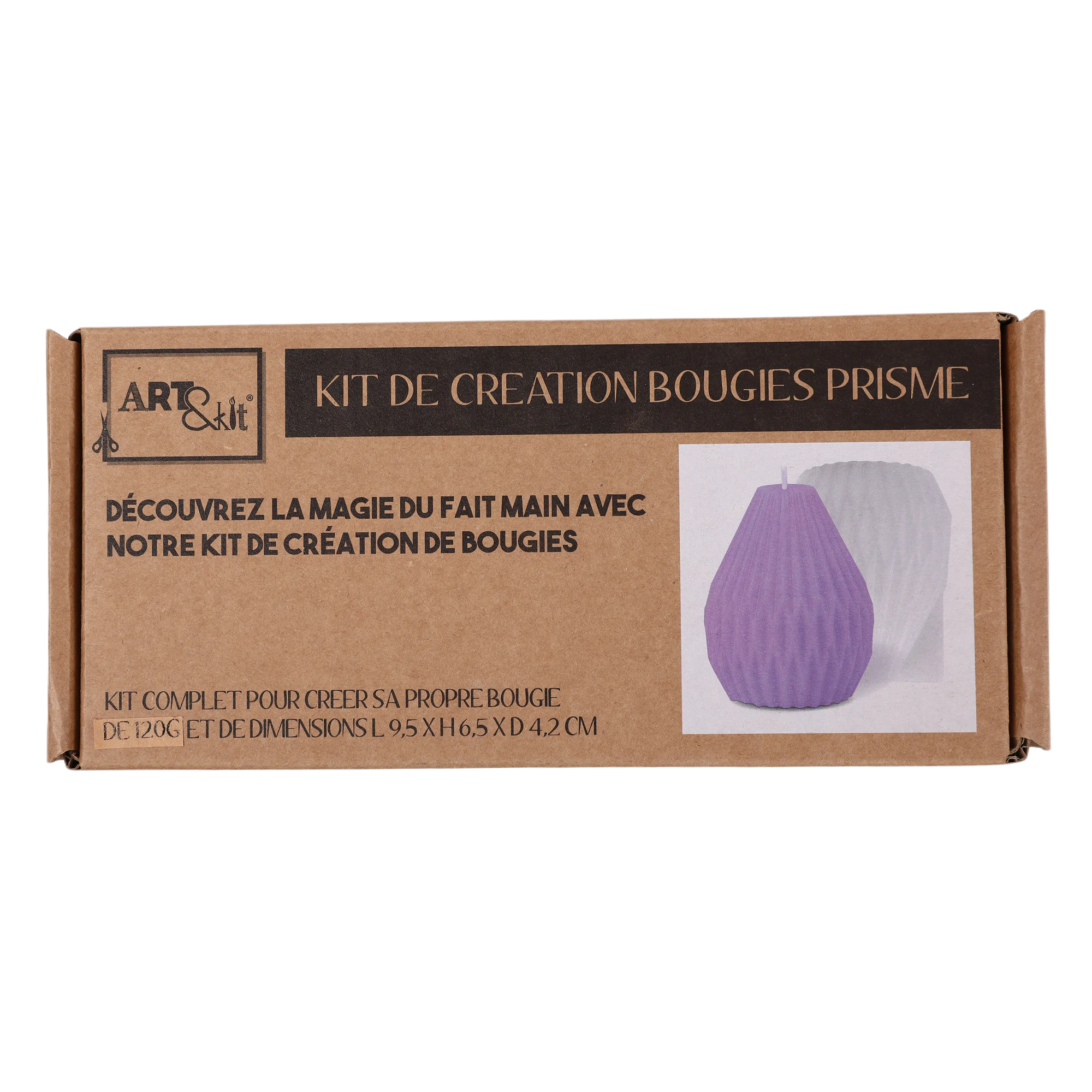 Kit de création de bougie en coquillage
