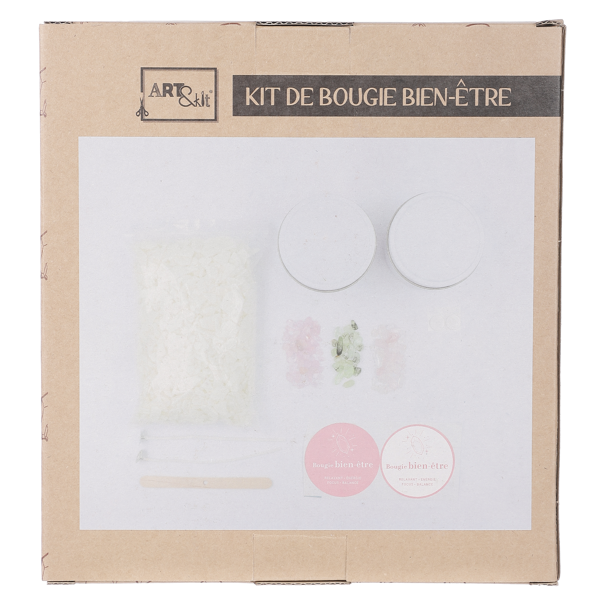 Kit bougies pierres