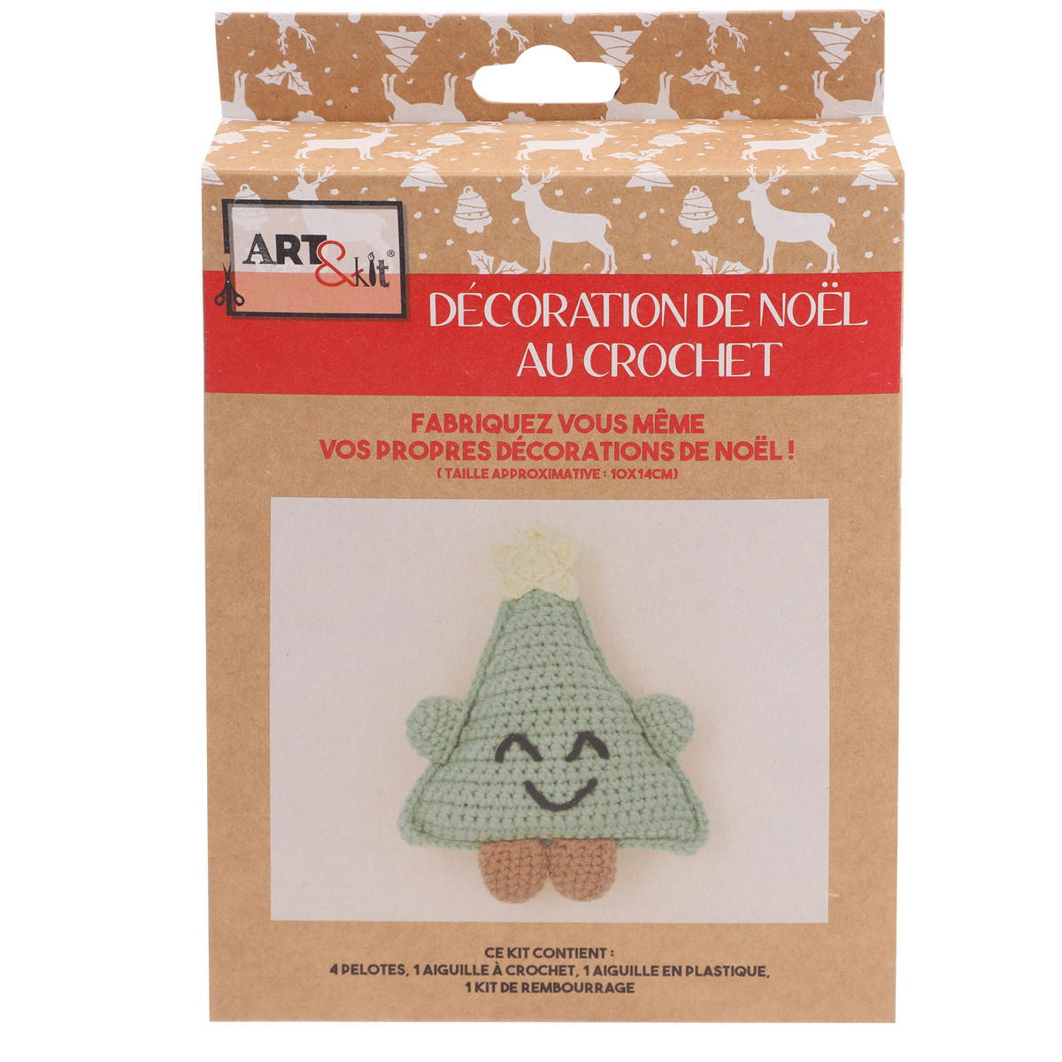 Kit crochet Noel  - Vert