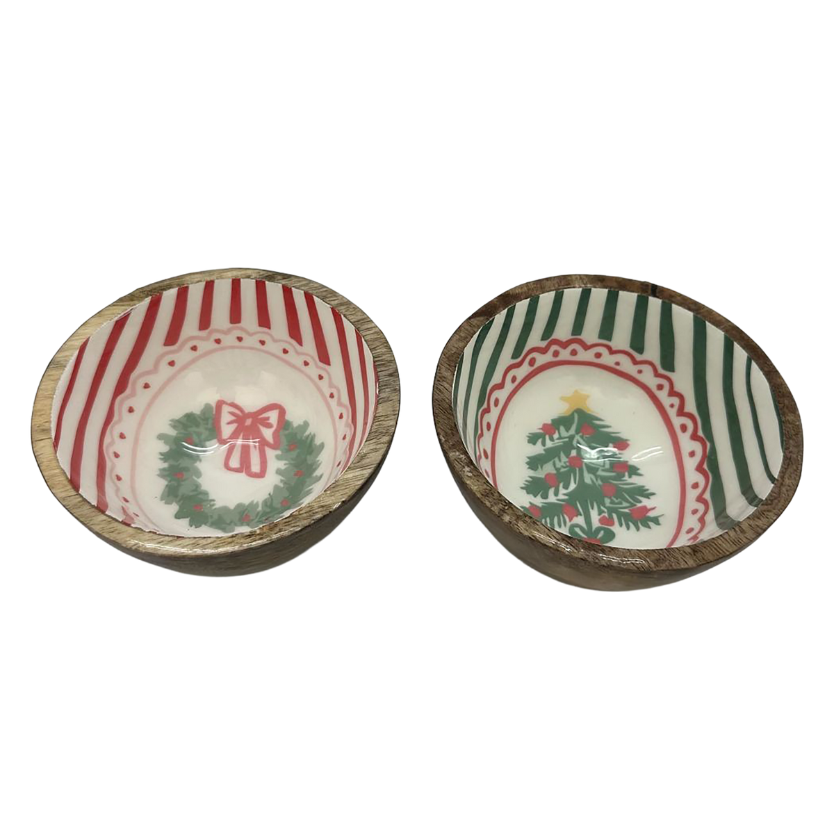 BOL 13X6,5 CM MANGUIER MOTIF NOEL