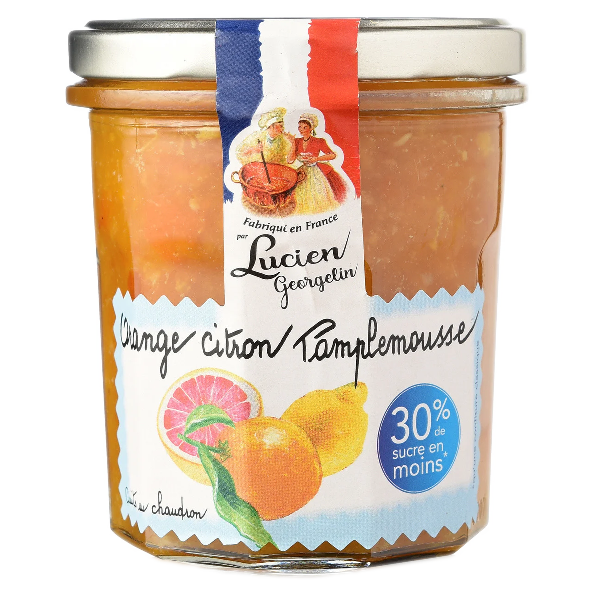 Confiture orange citron pamplouse