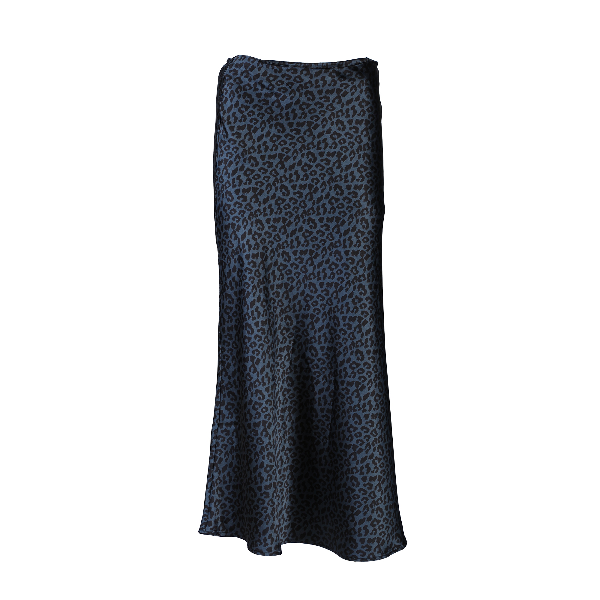 Jupe en satin  - Noir
