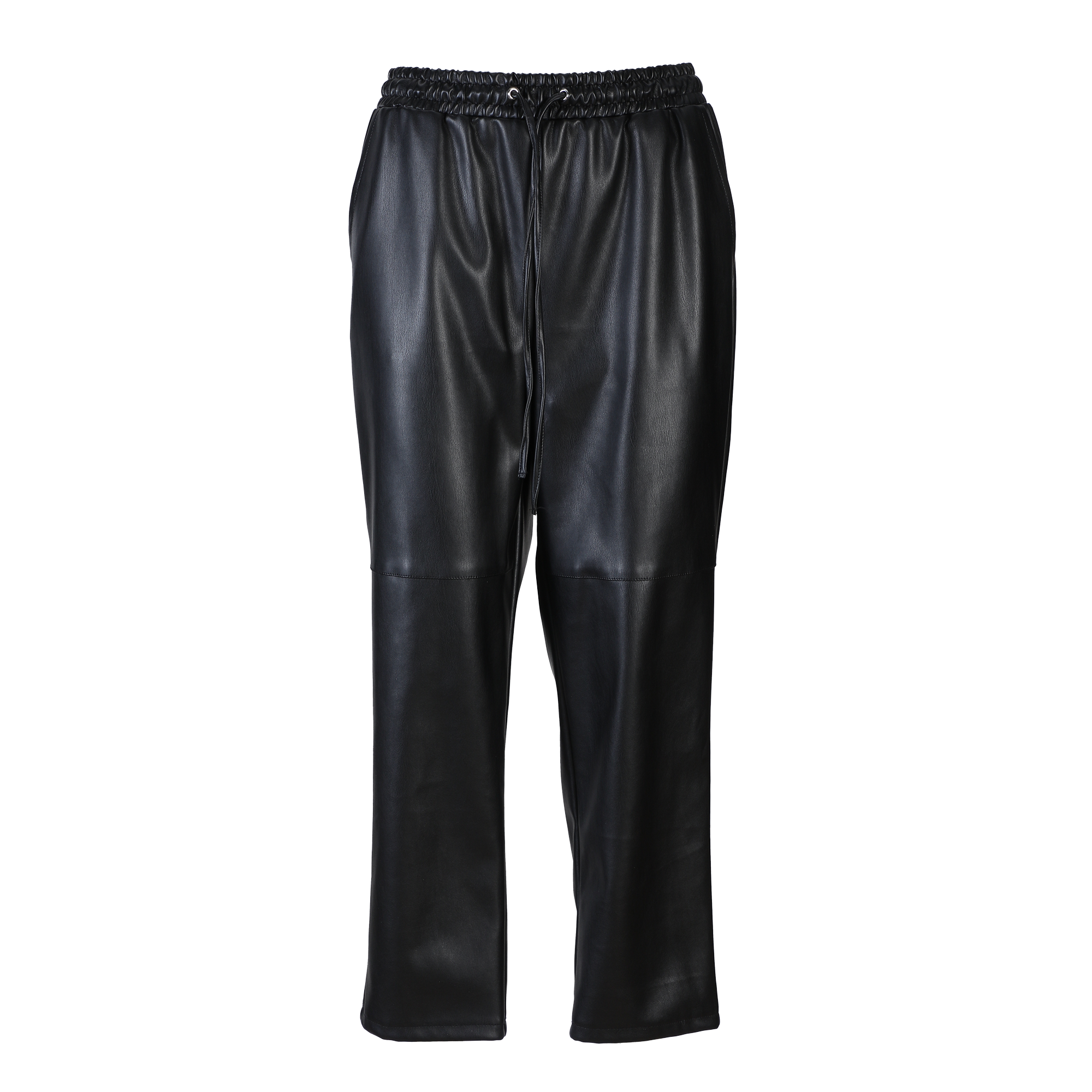 Pantalon faux cuir  - Noir