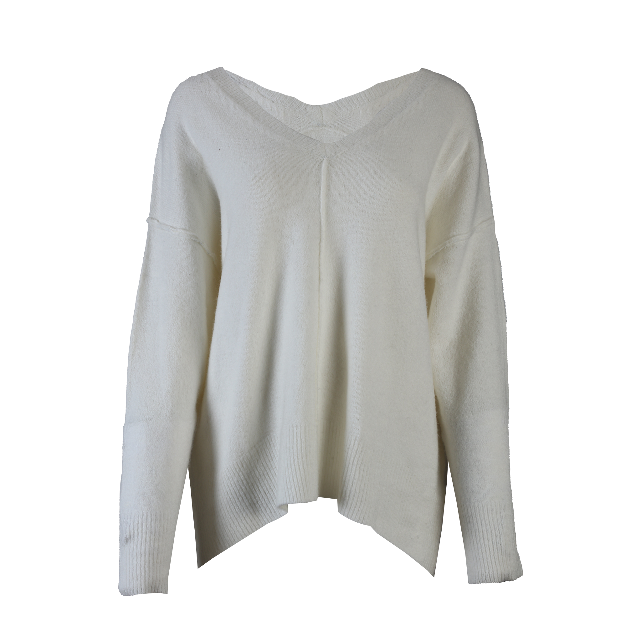 Pull col V  - Noir