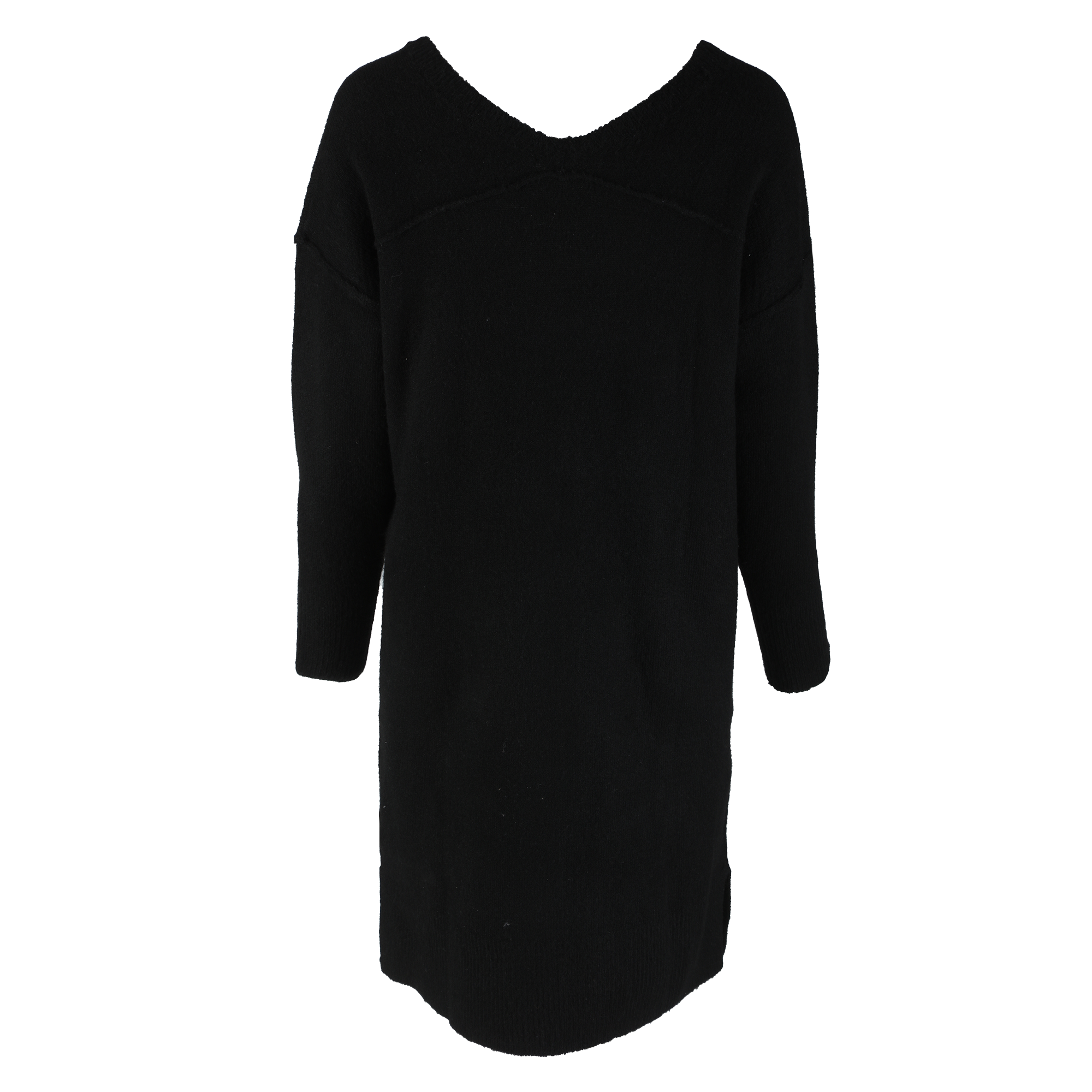 Robe en maille  - Blanc