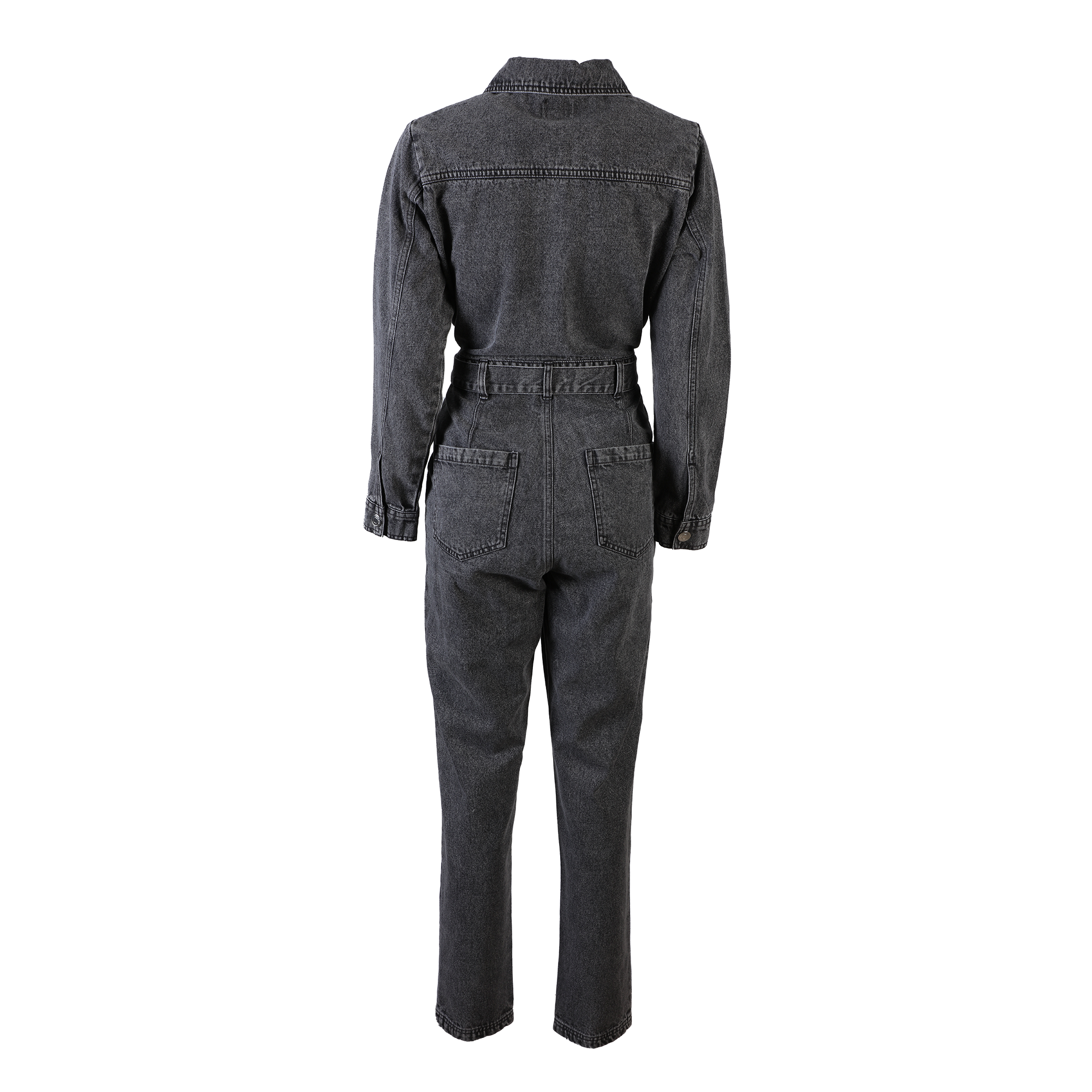 Combinaison en denim  - Bleu