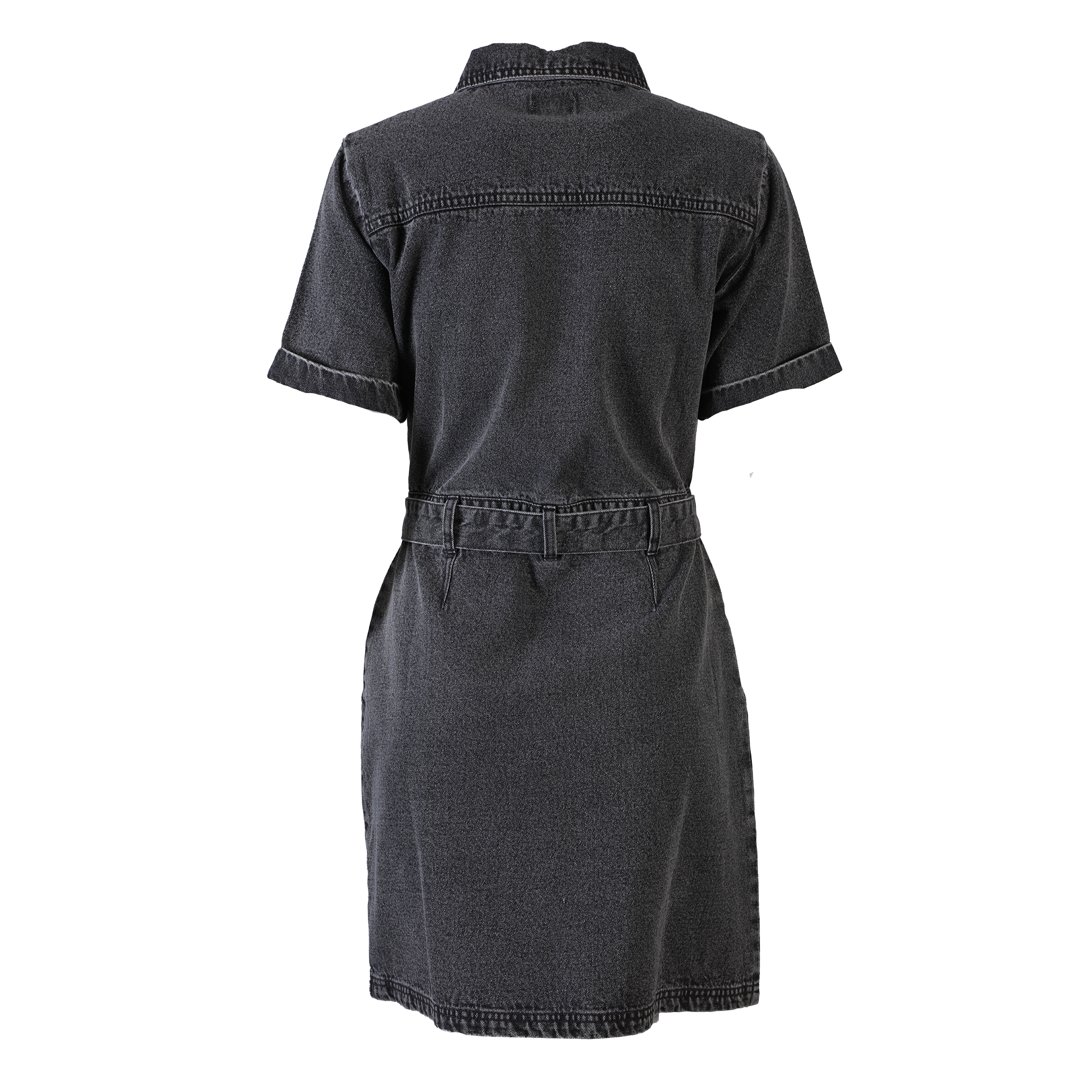 Robe en denim  - Bleu