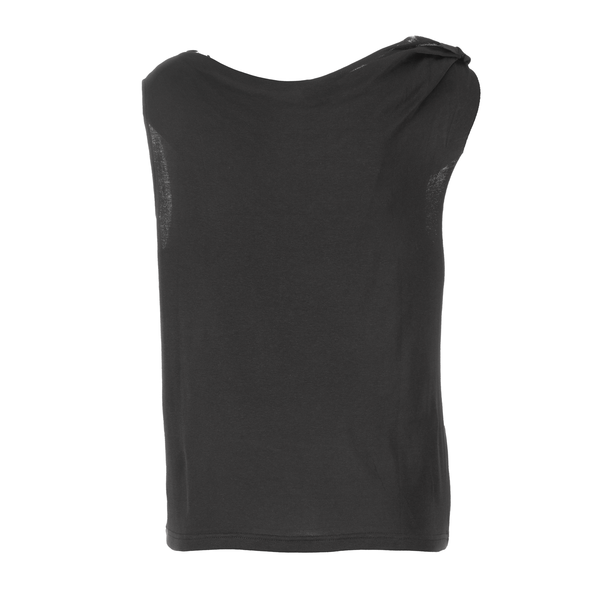 Débardeur asymétrique  - Marron