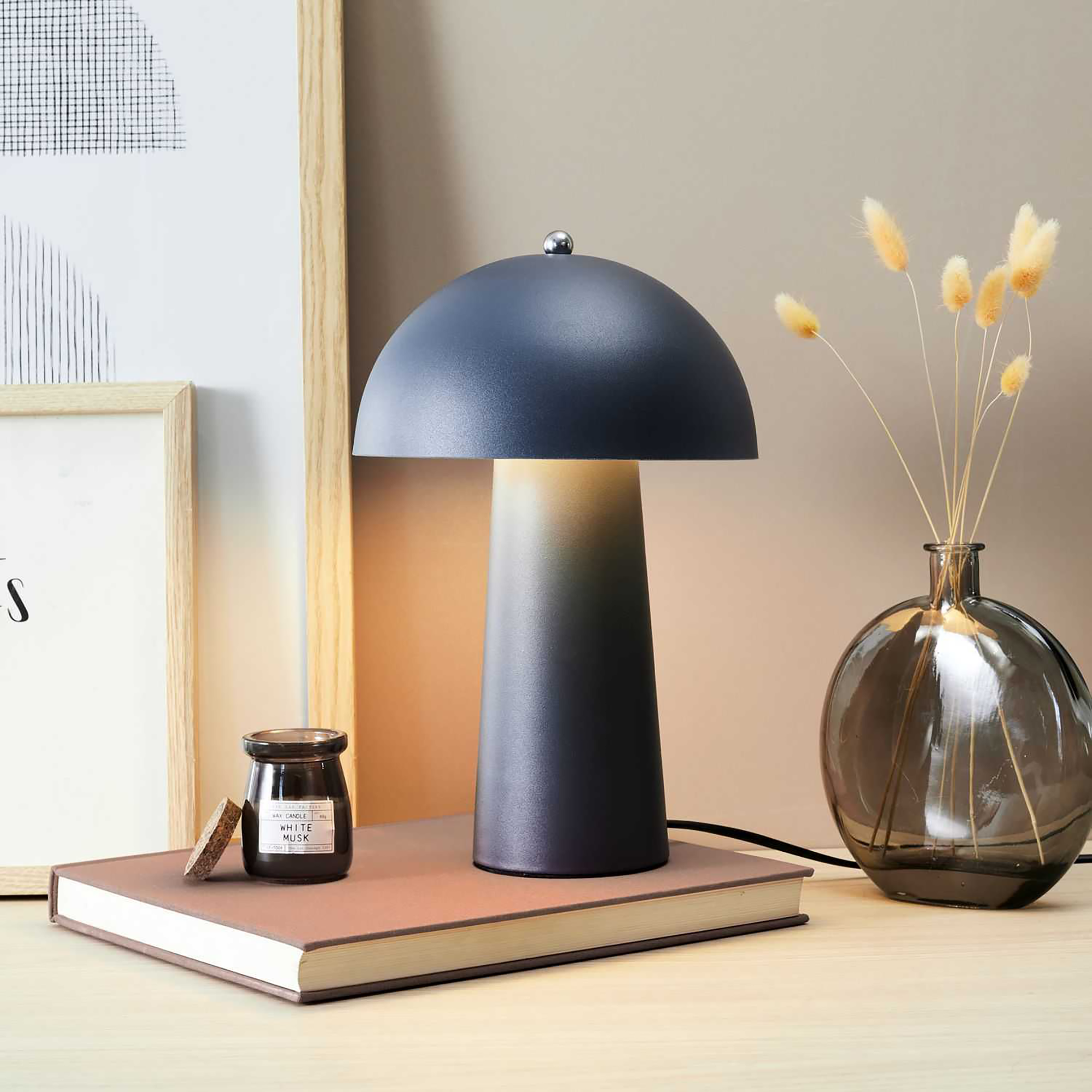 Lampe de table champignon Crépuscule