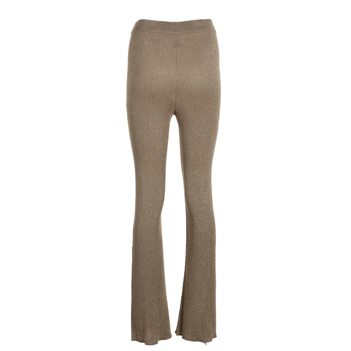 Pantalon en maille brillante OR - Or