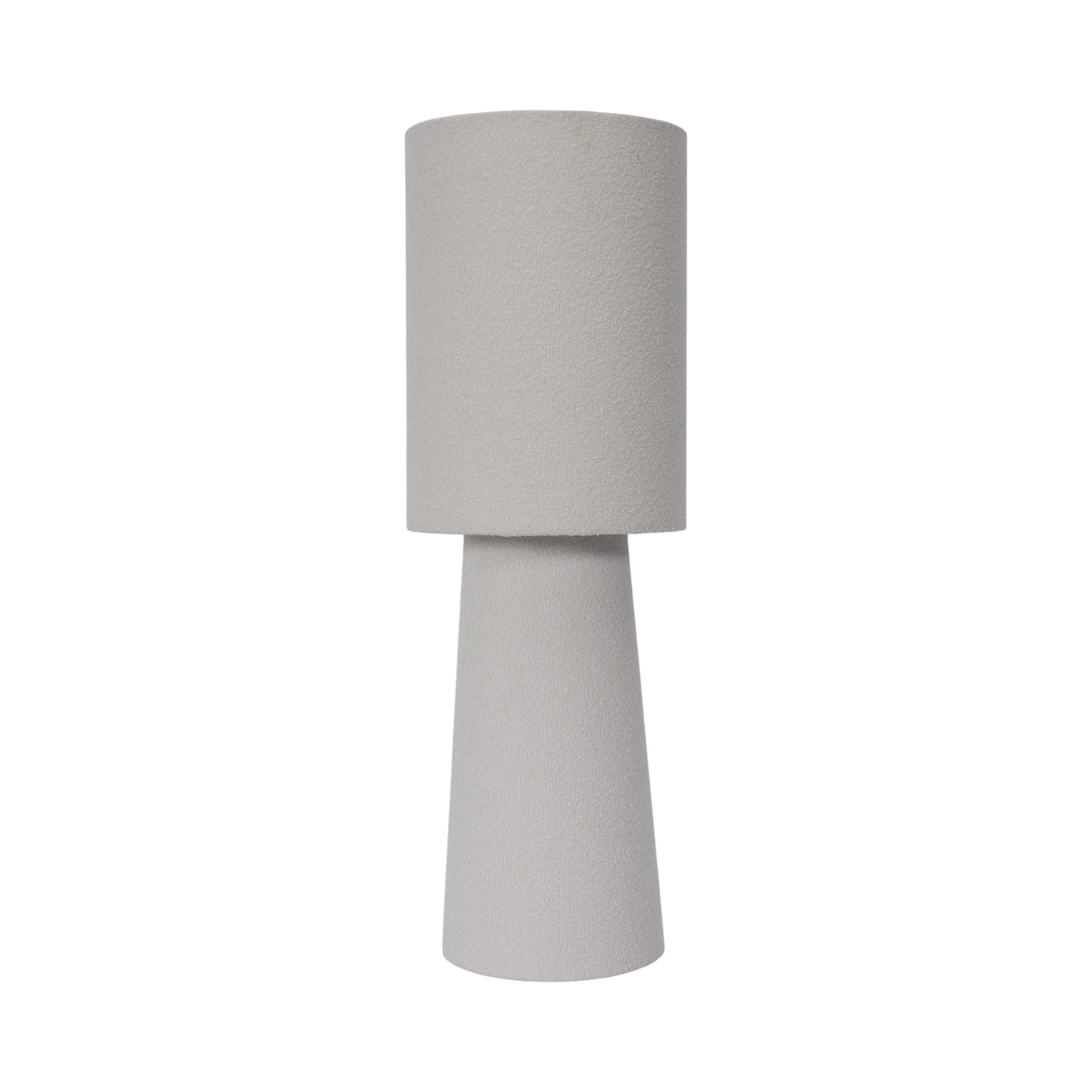 Lampe velours 58cm