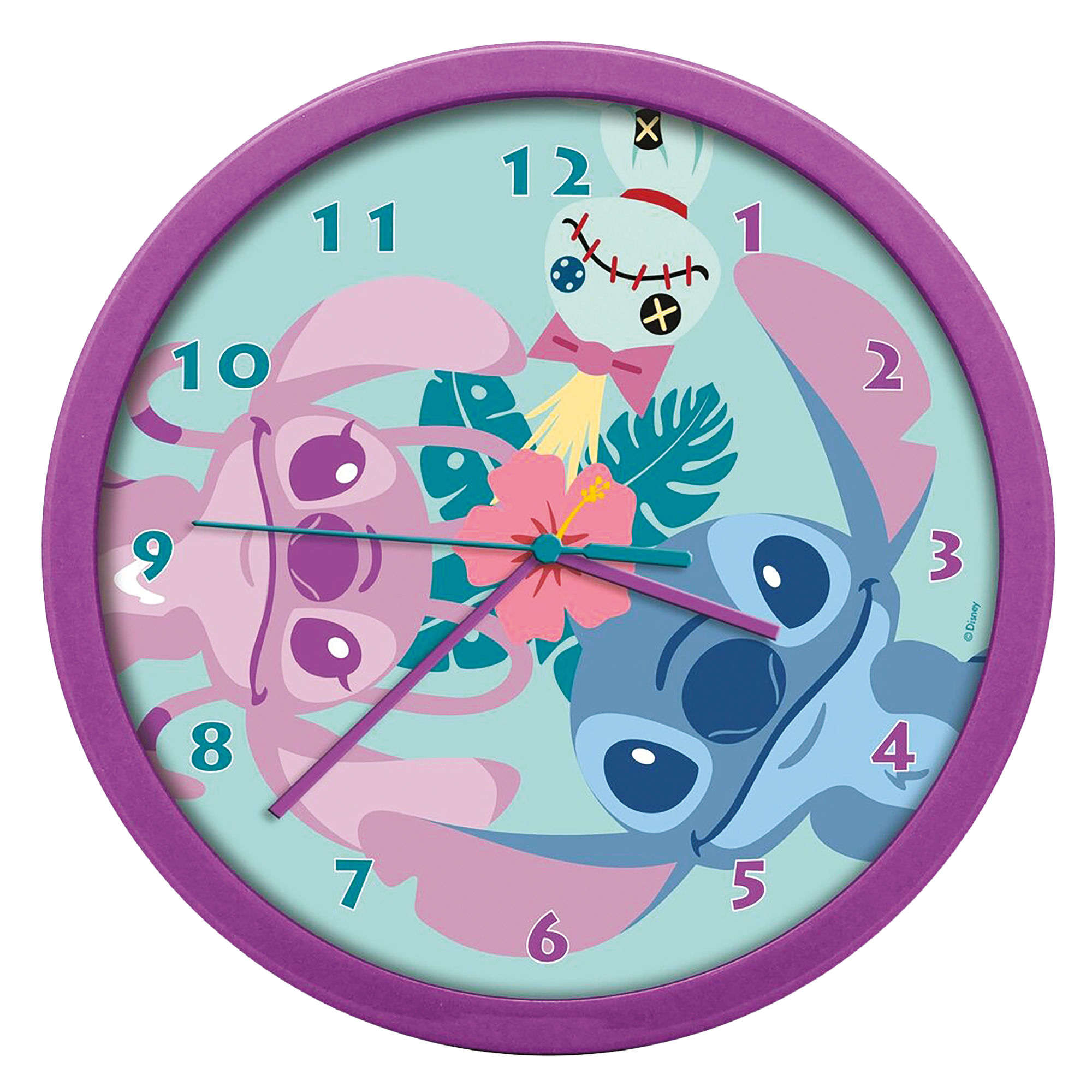 Horloge murale Lilo et Stitch