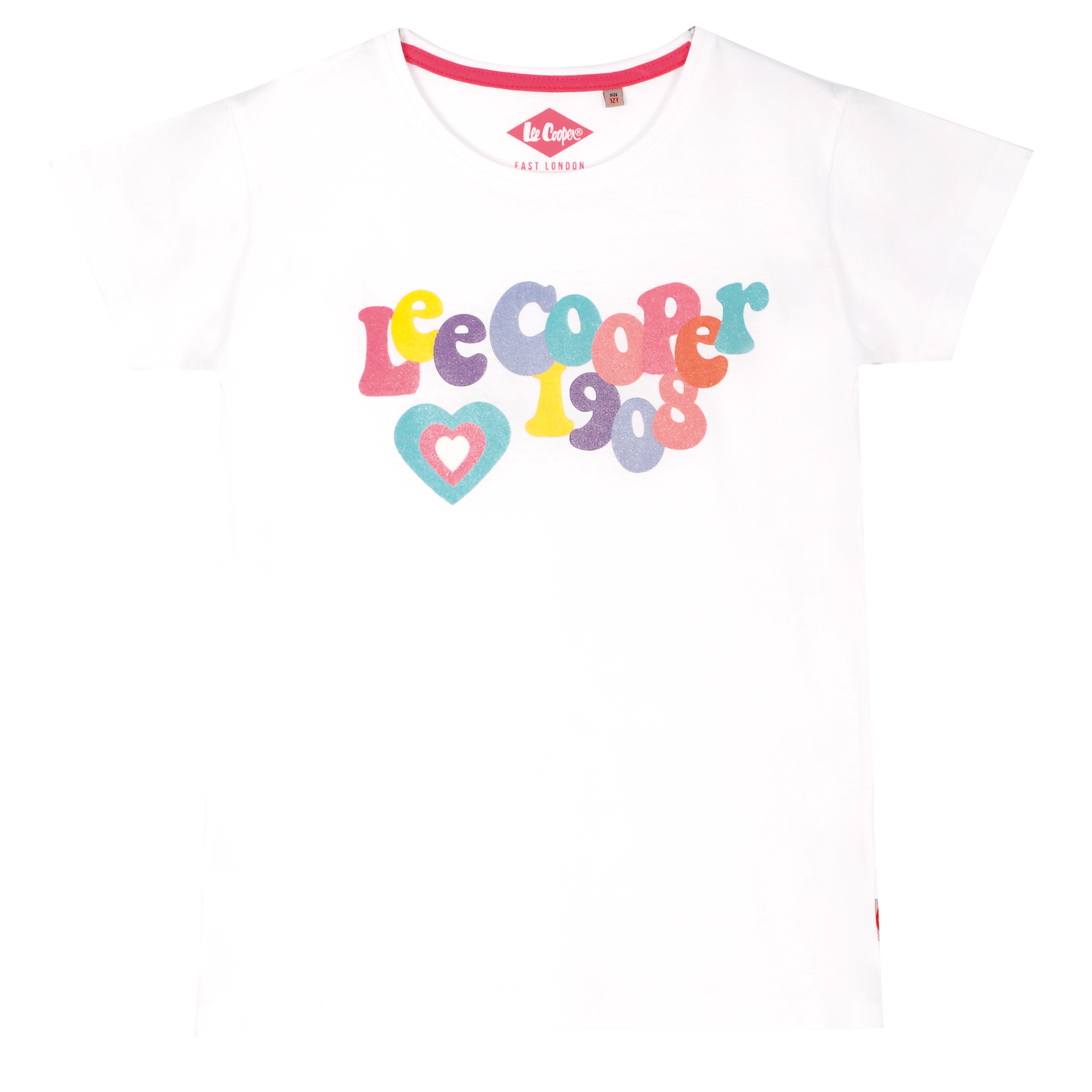 Tee-shirt manches courtes 4/14 ans - Blanc