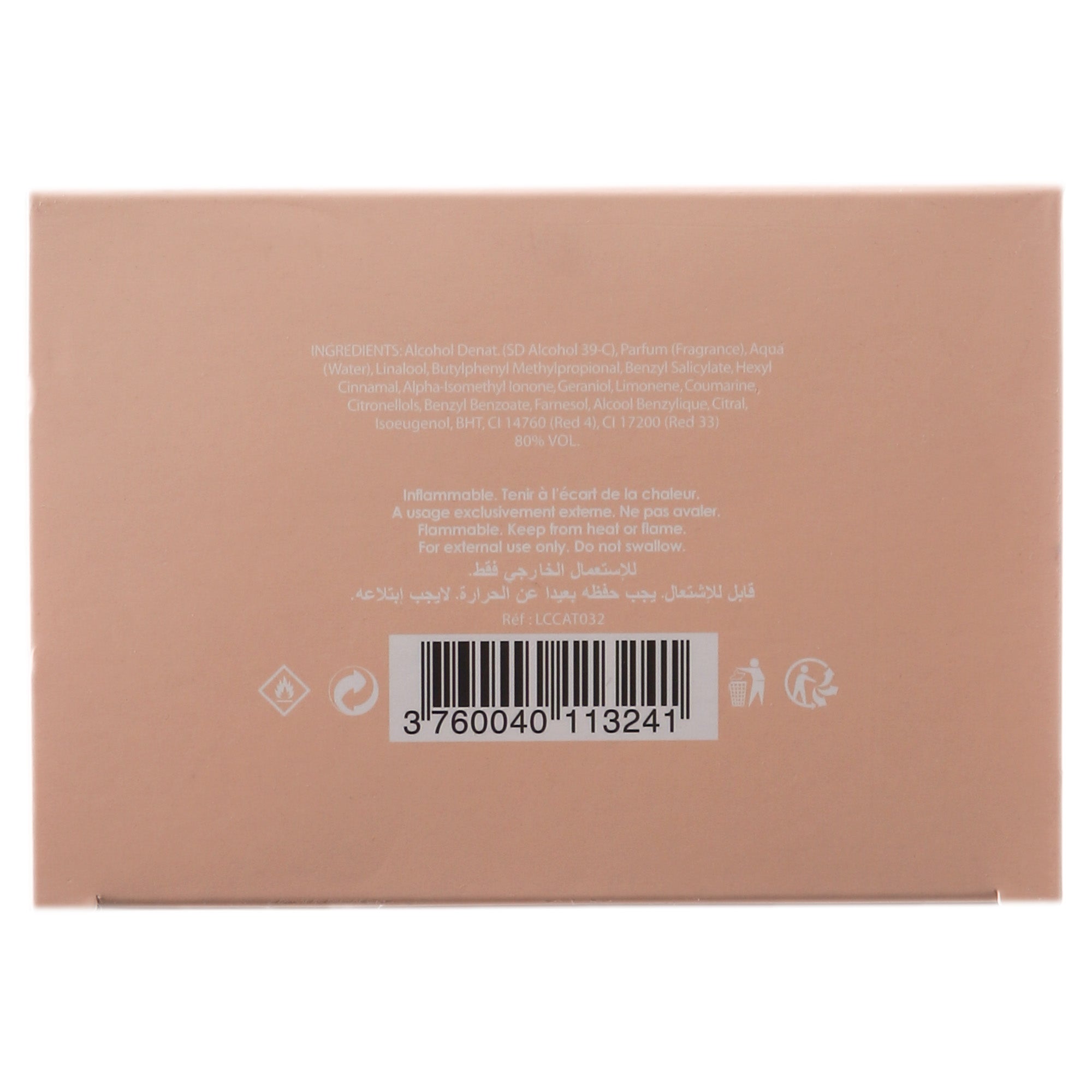 Eau de parfum rose