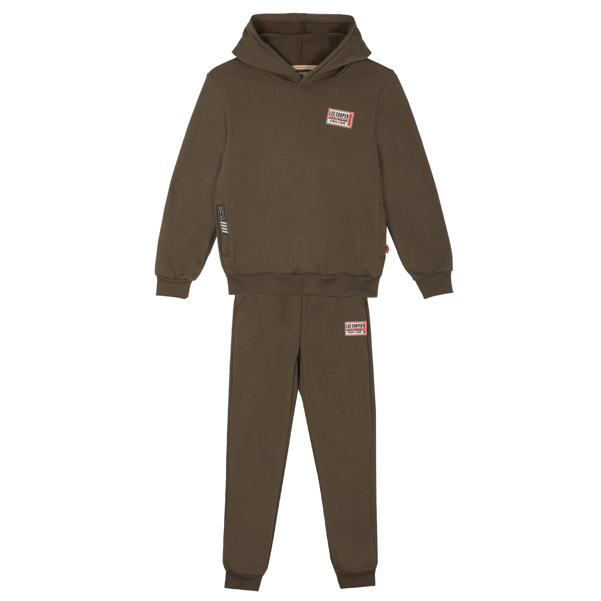 Ensemble de jogging 4/14 ans - Kaki