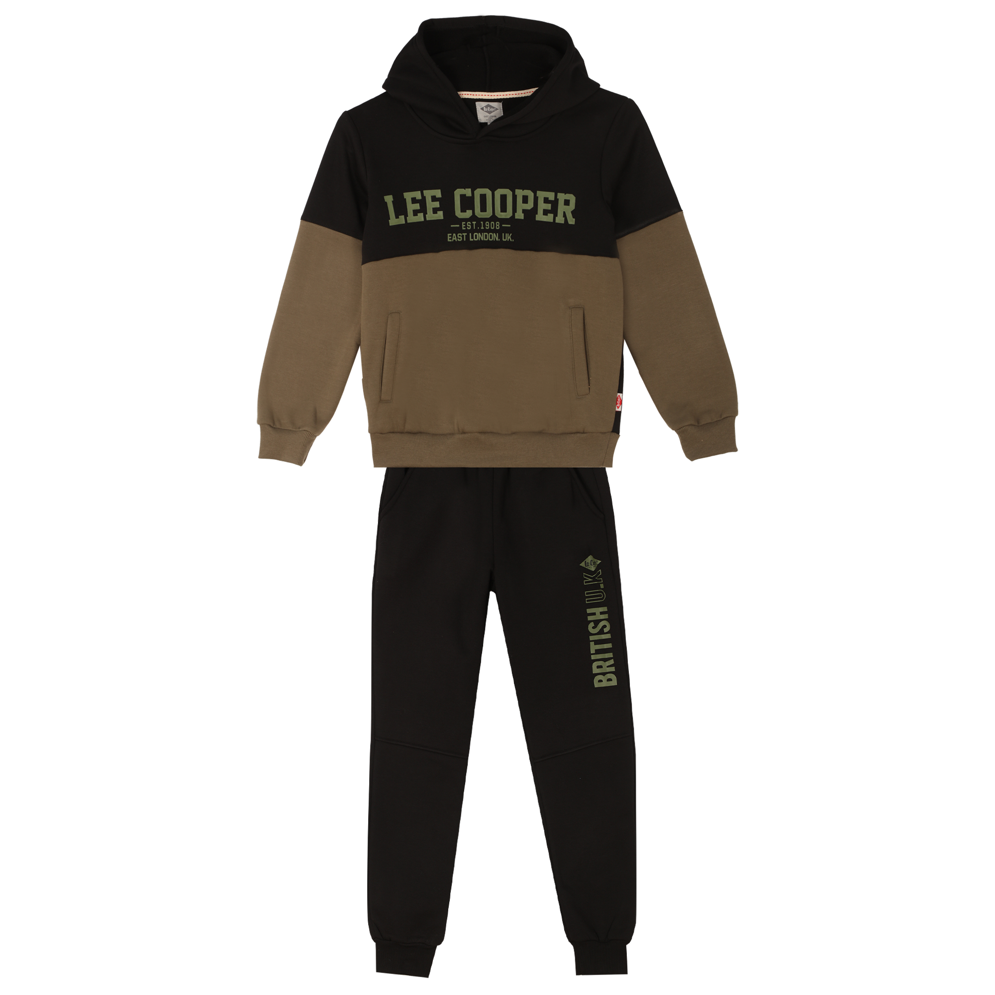 Ensemble de jogging 4/14 ans - Vert