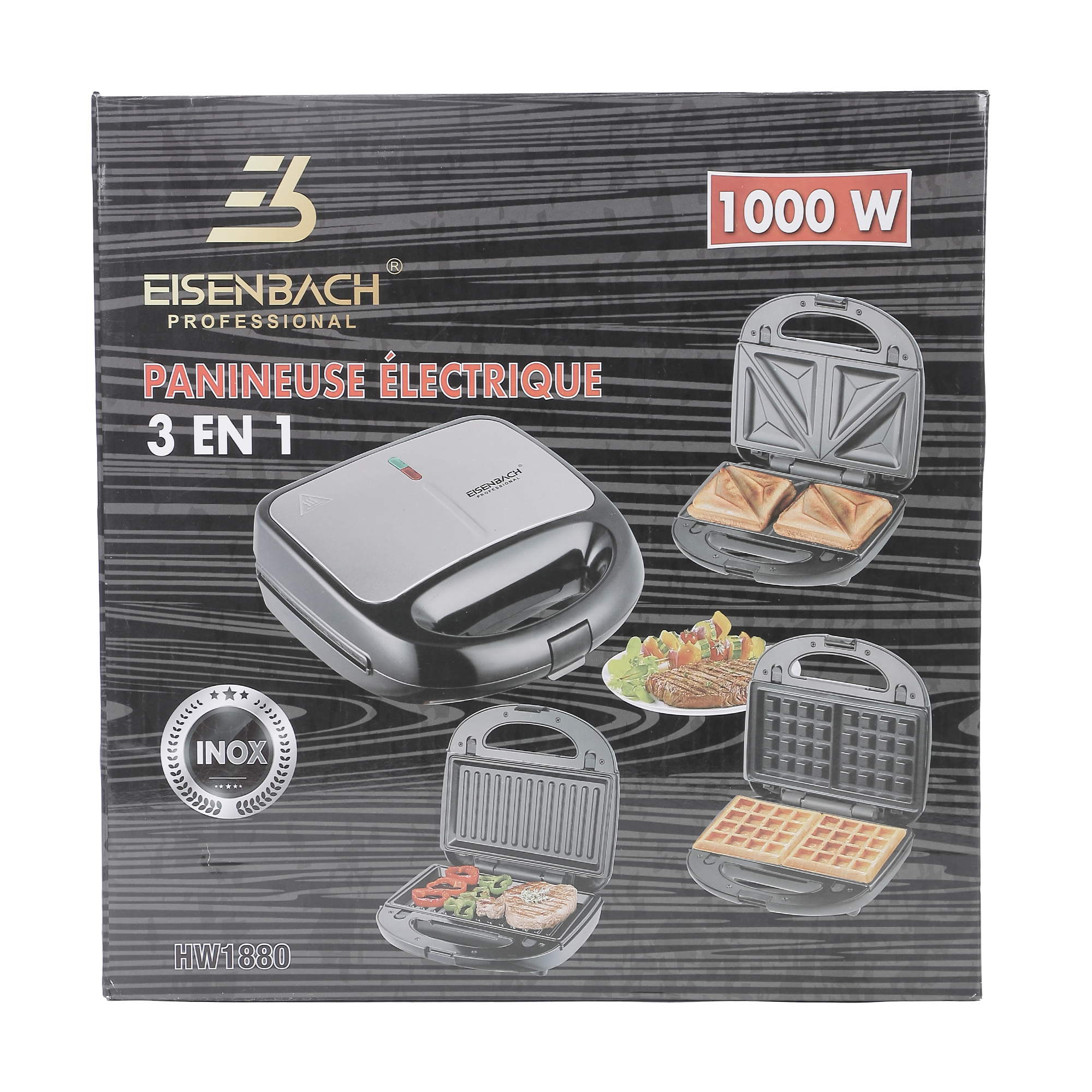 Grill panini 3 en 1