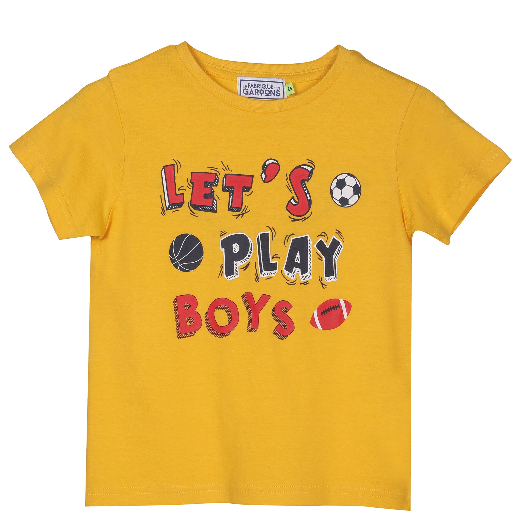 TEE SHIRT MC AVEC ANIMATION 3/6A