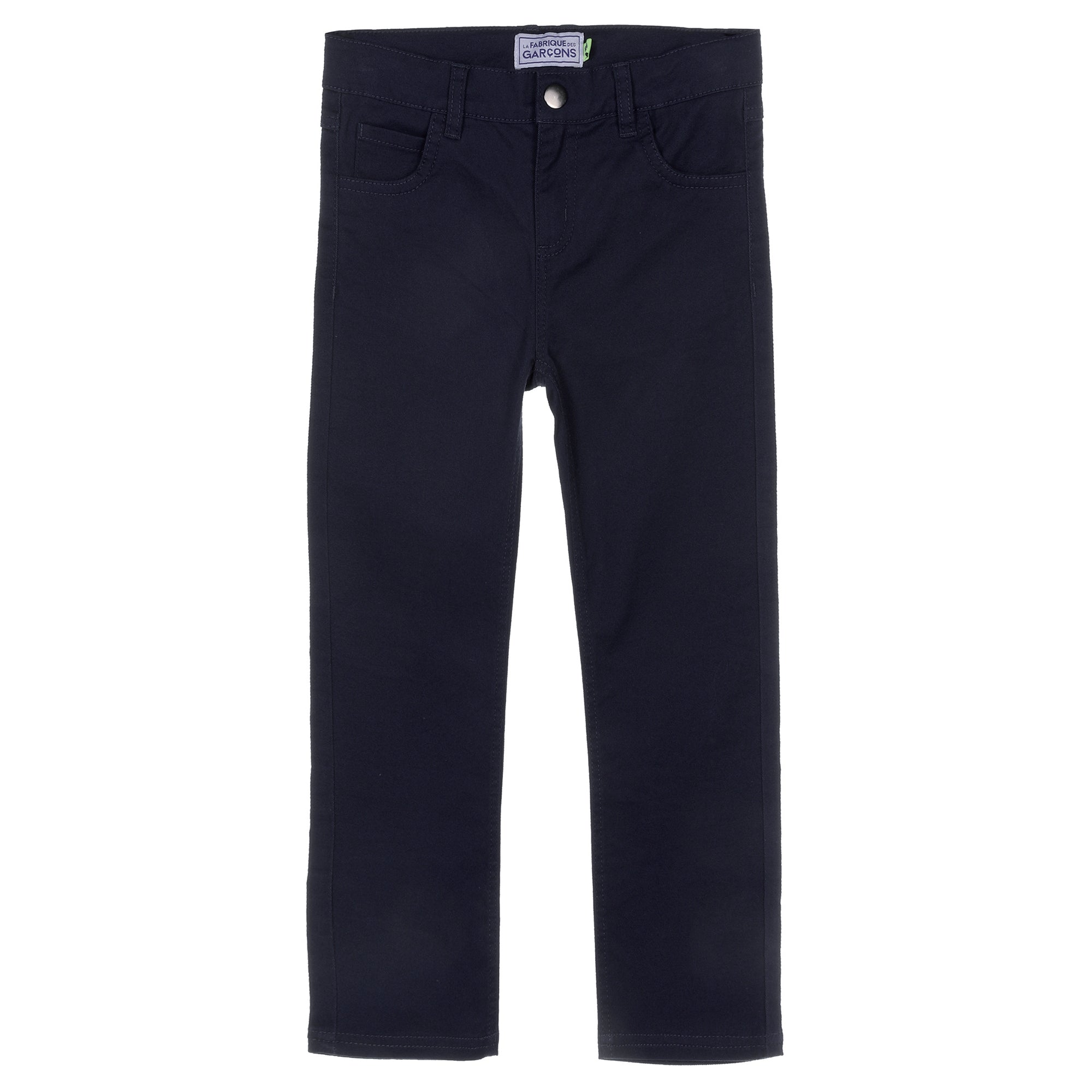 PANTALON TWILL COUPE SLIM 3/6A