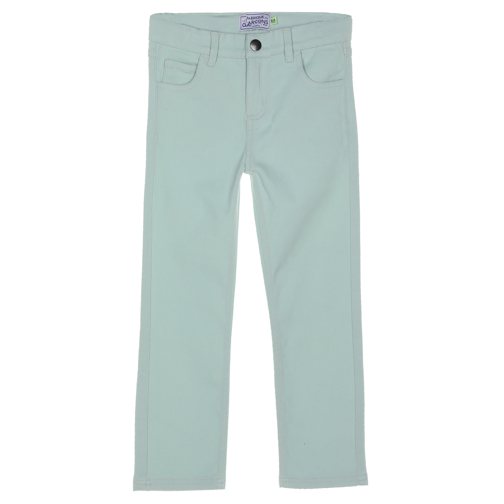 PANTALON TWILL COUPE SLIM 3/6A