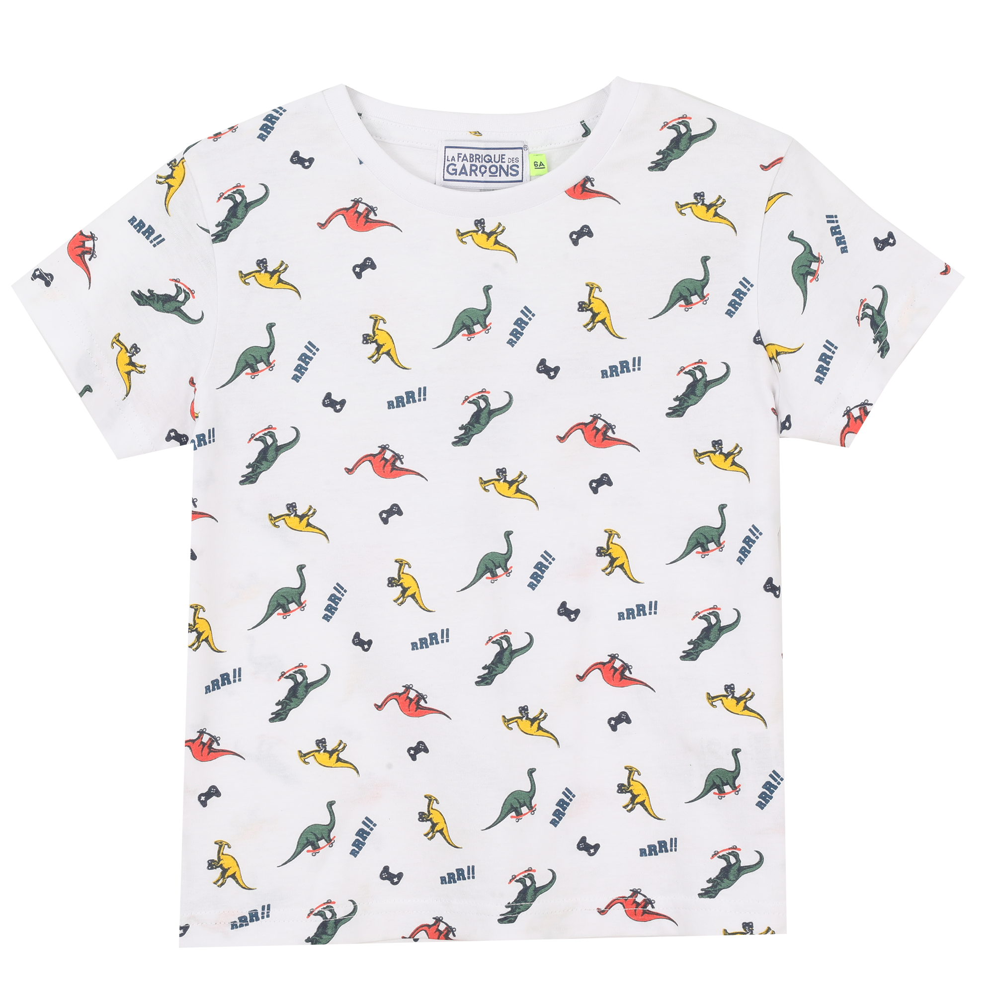 TEE-SHIRT MANCHES COURTES AVEC ANIMATION 3-6A