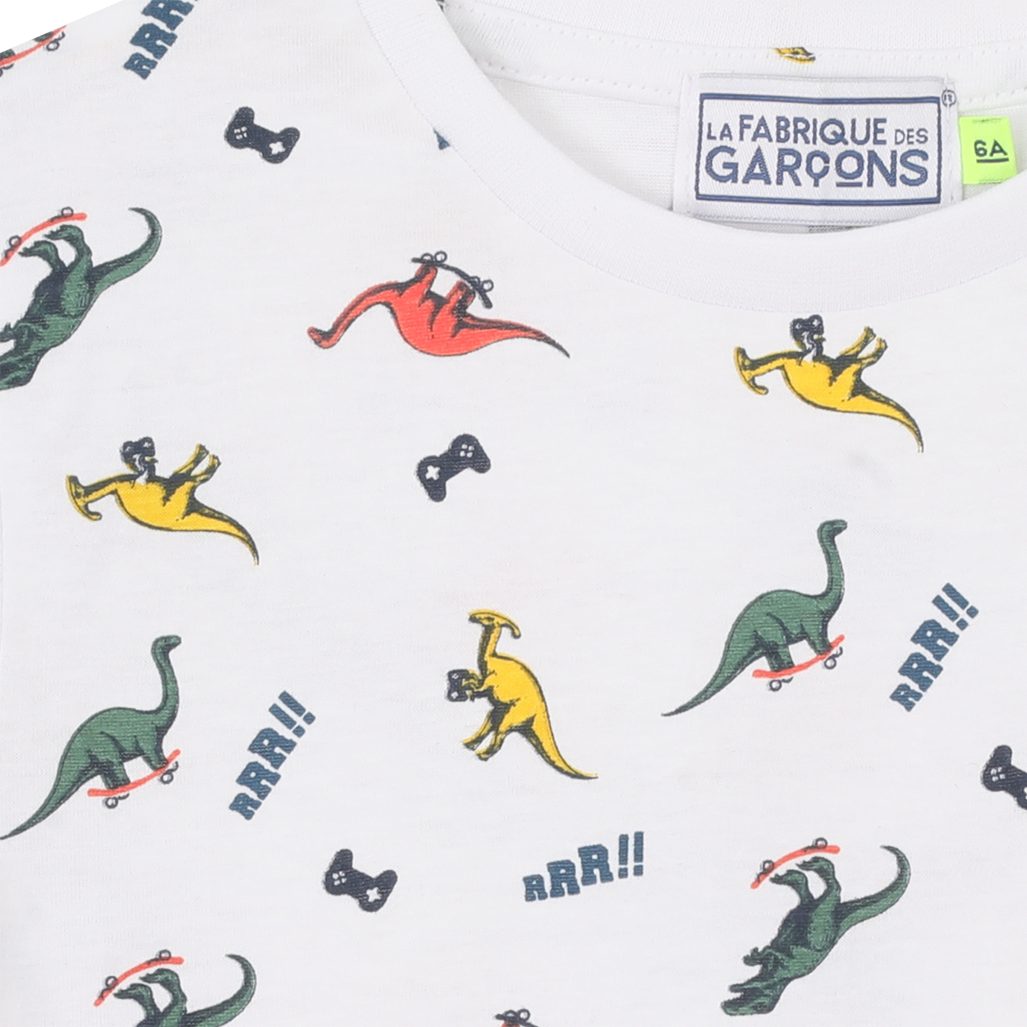 TEE-SHIRT MANCHES COURTES AVEC ANIMATION 3-6A