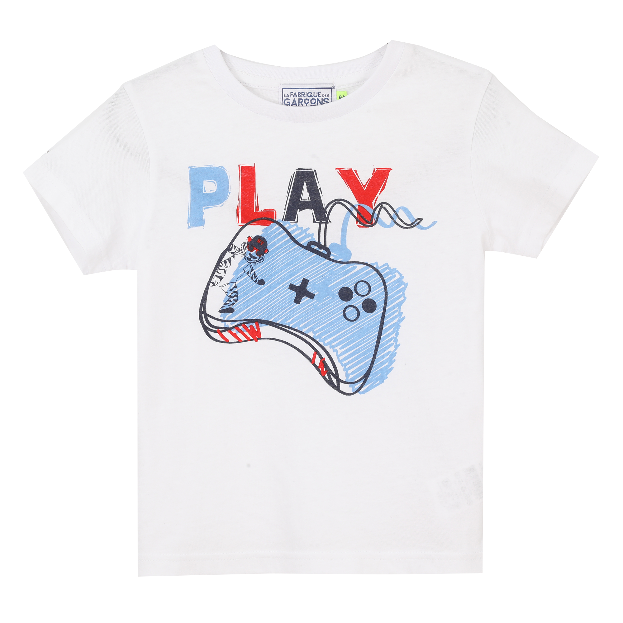TEE-SHIRT MANCHES COURTES AVEC ANIMATION 3-6A