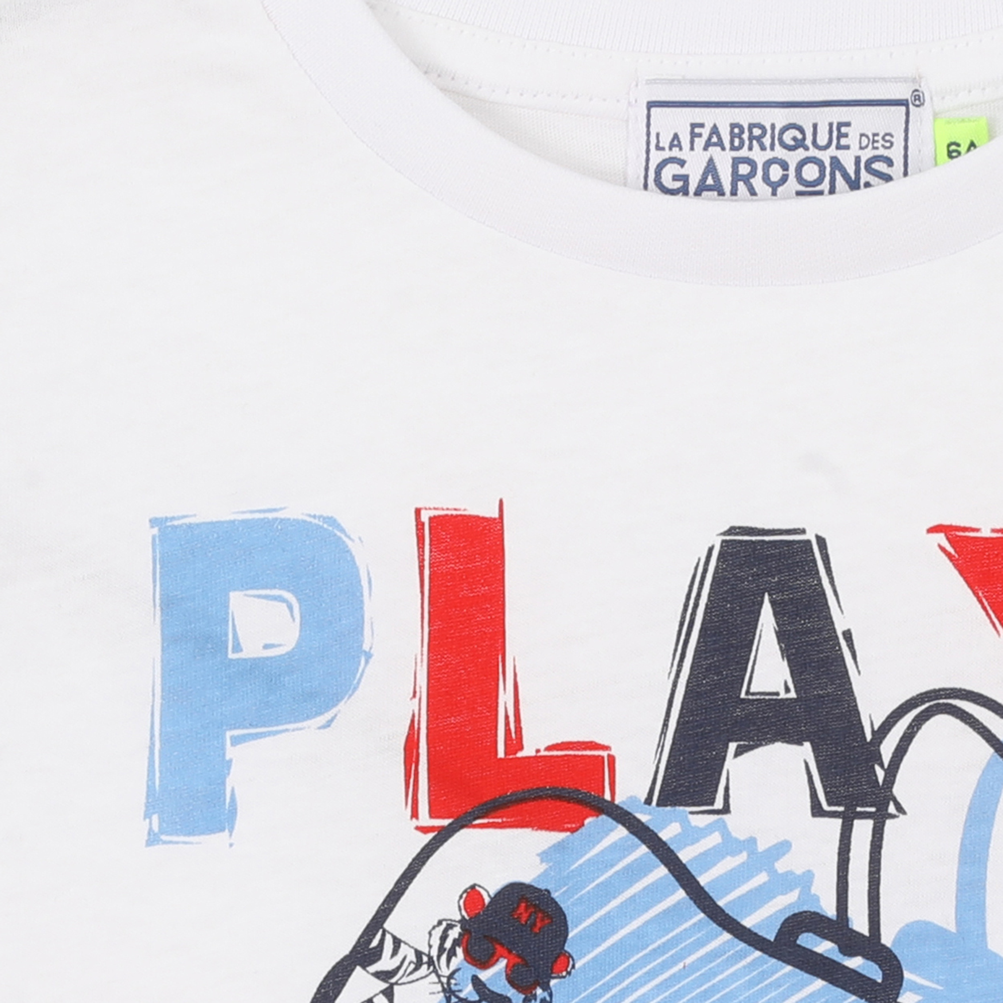 TEE-SHIRT MANCHES COURTES AVEC ANIMATION 3-6A