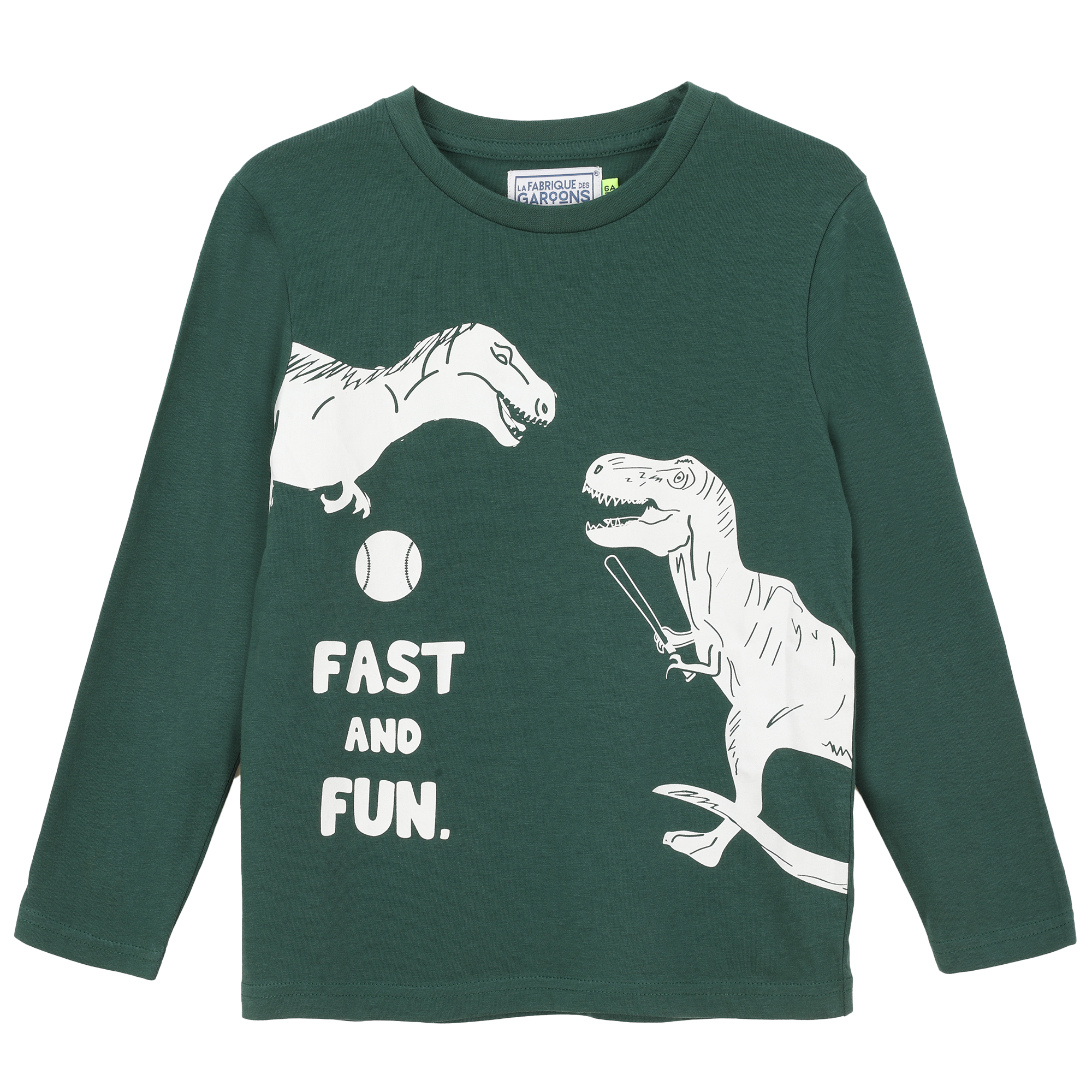 TEE SHIRT MANCHES LONGUES AVEC ANIMATION 8-12A