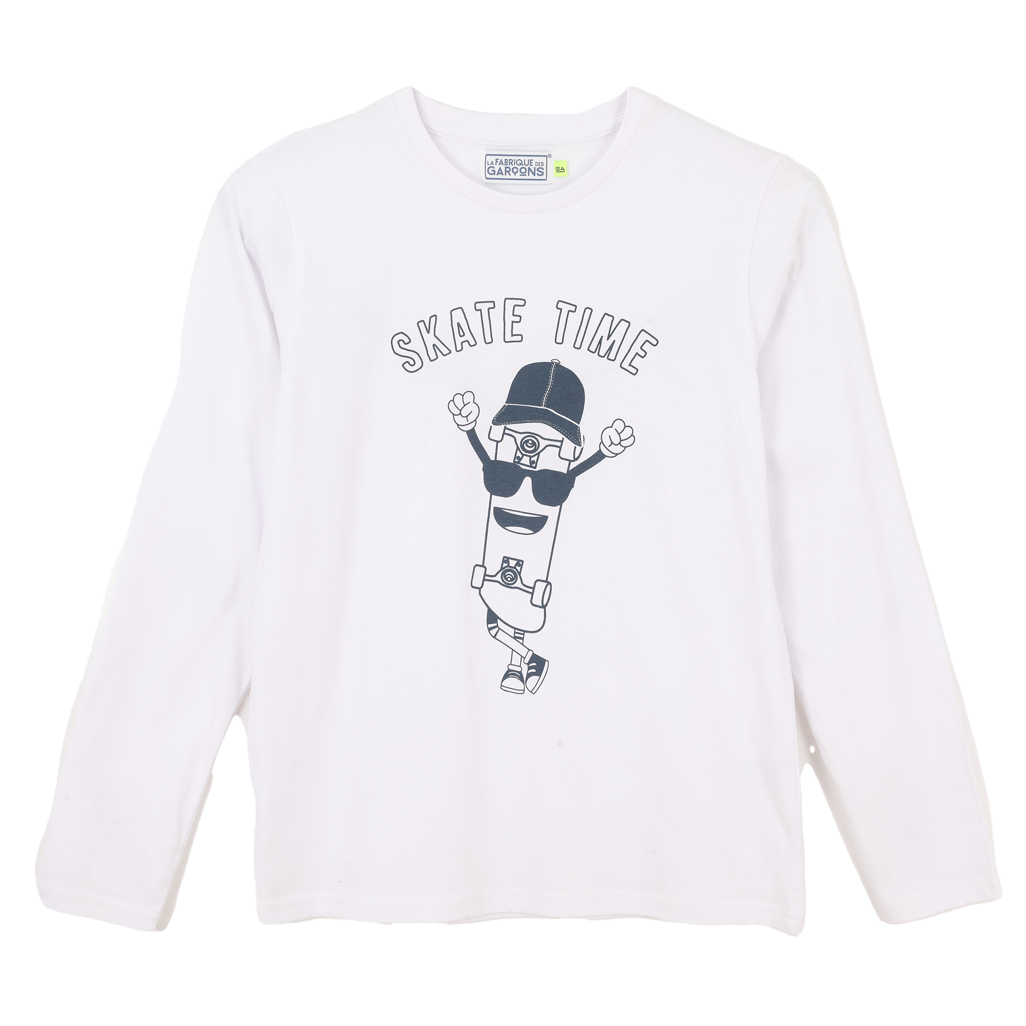 TEE SHIRT MANCHES LONGUES AVEC ANIMATION 8-12A