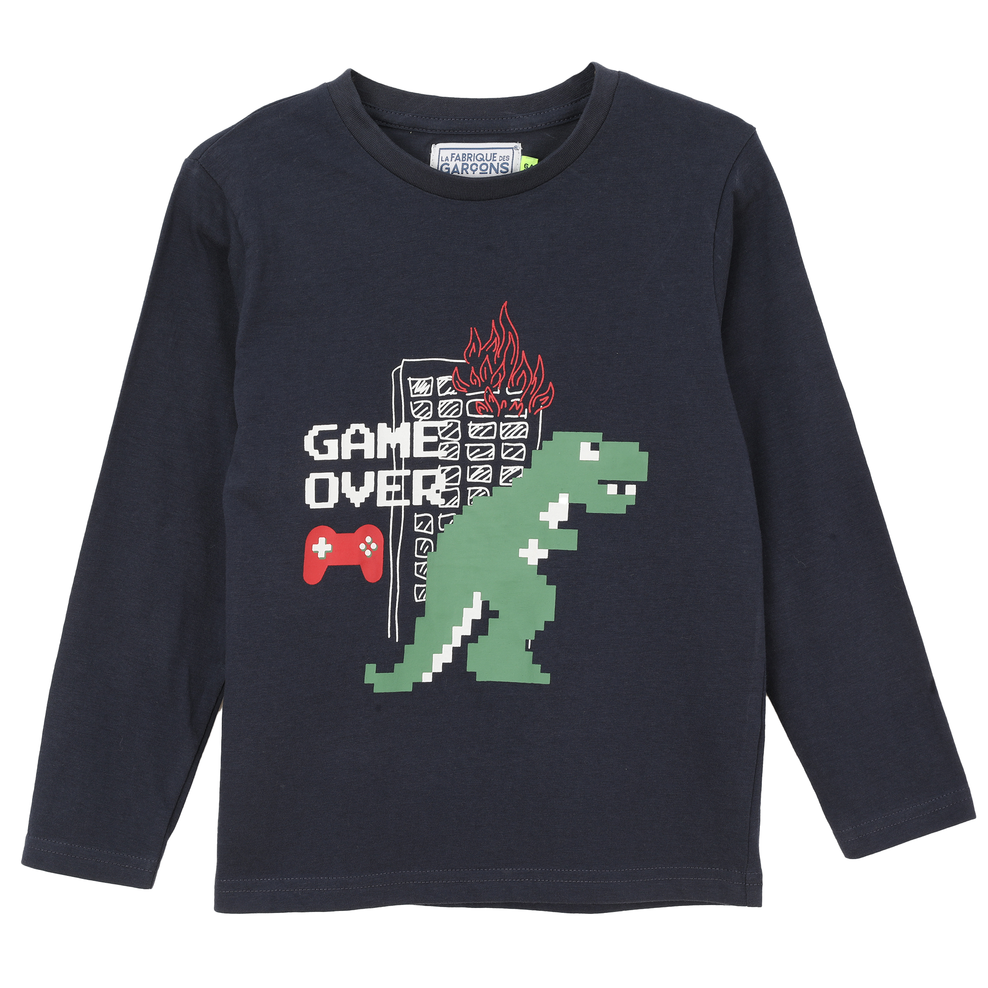 TEE SHIRT MANCHES LONGUES AVEC ANIMATION 8-12A
