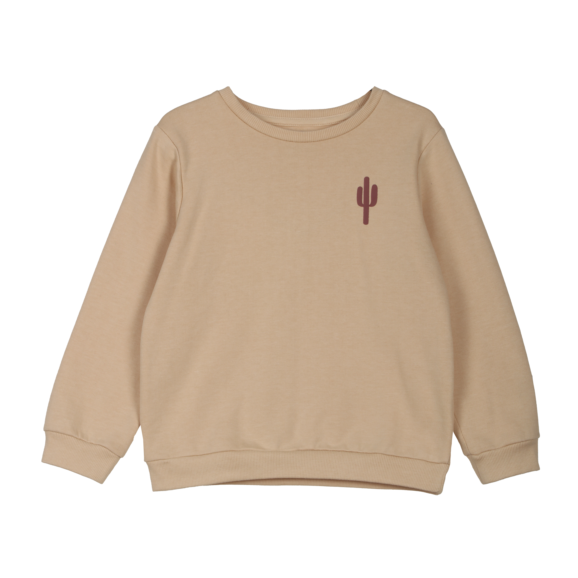 Sweat à col rond animation 3/10ans - Gris