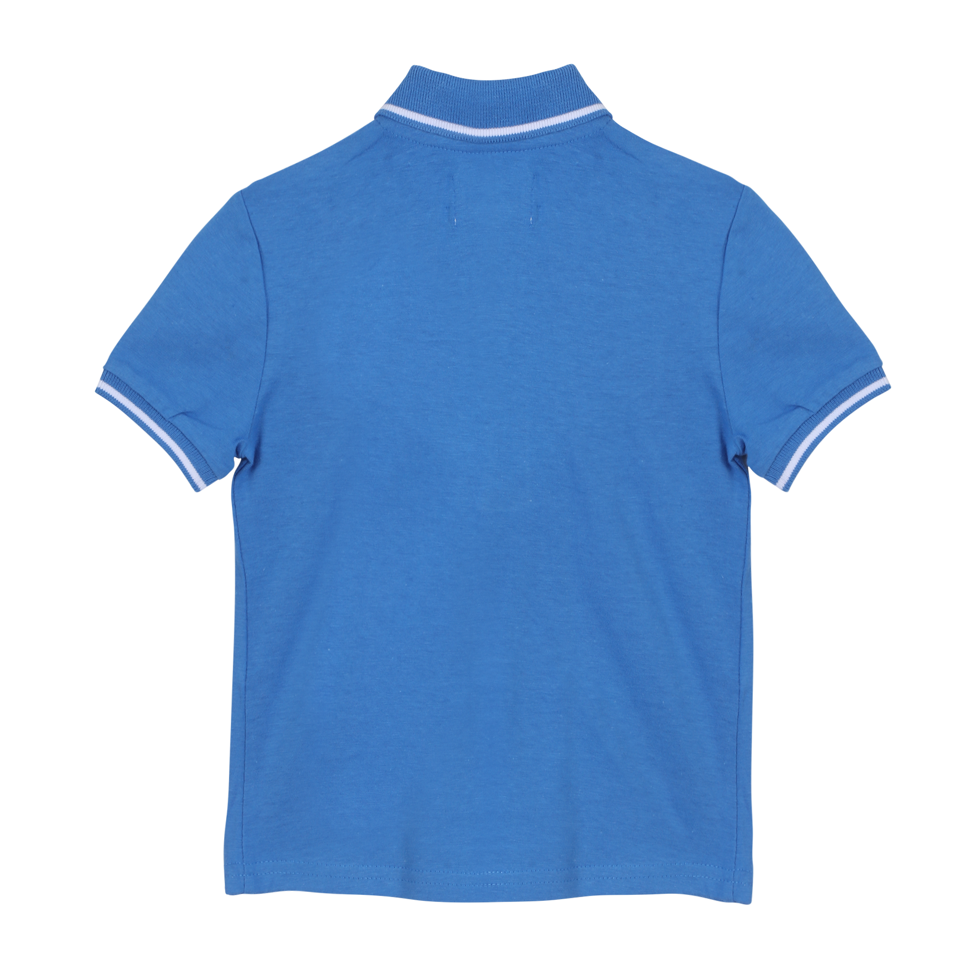 Polo manches courtes 3/12 ans - Bleu foncé