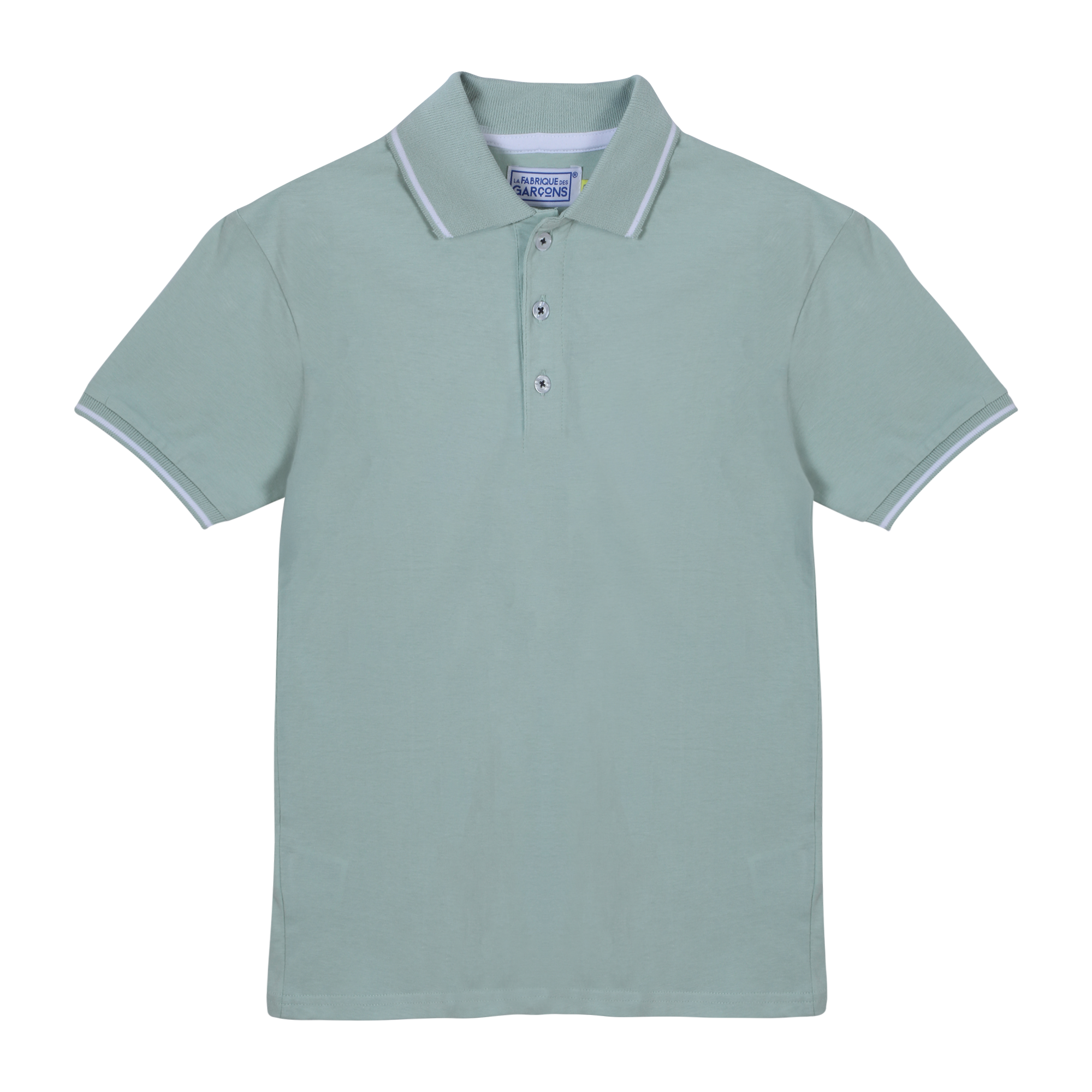Polo manches courtes 3/12 ans - Blanc