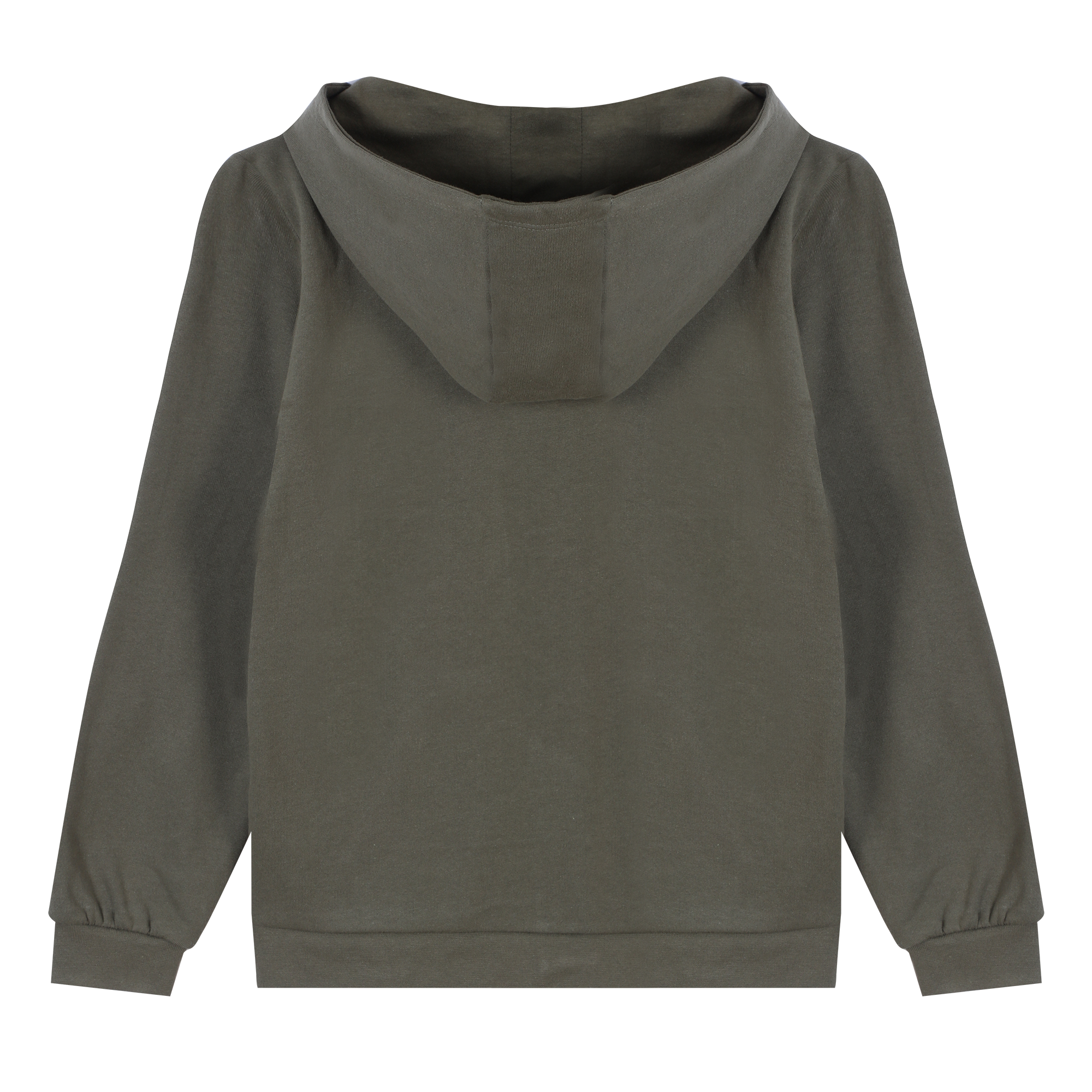 Sweat zippé à capuche 3/12 ans - Noir